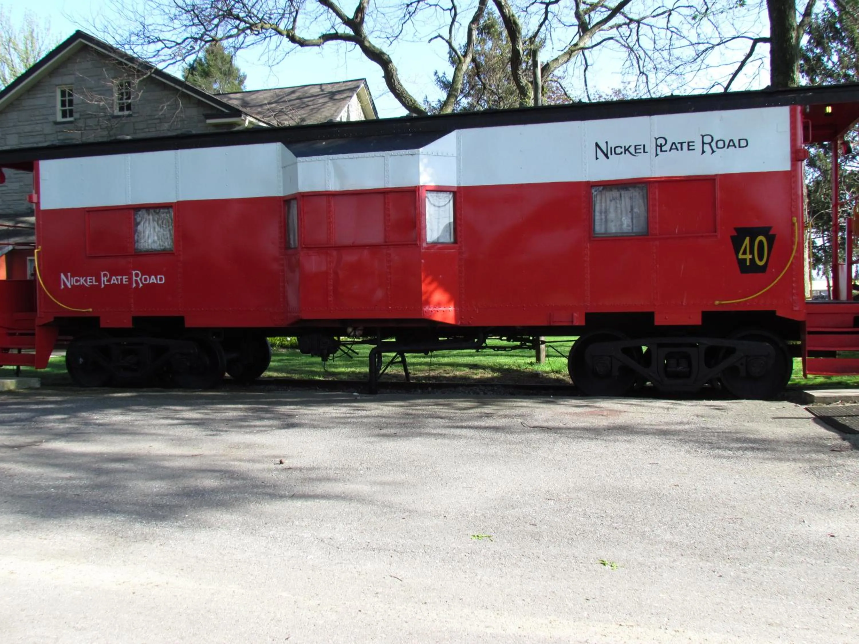 Facade/entrance in Red Caboose Motel & Restaurant