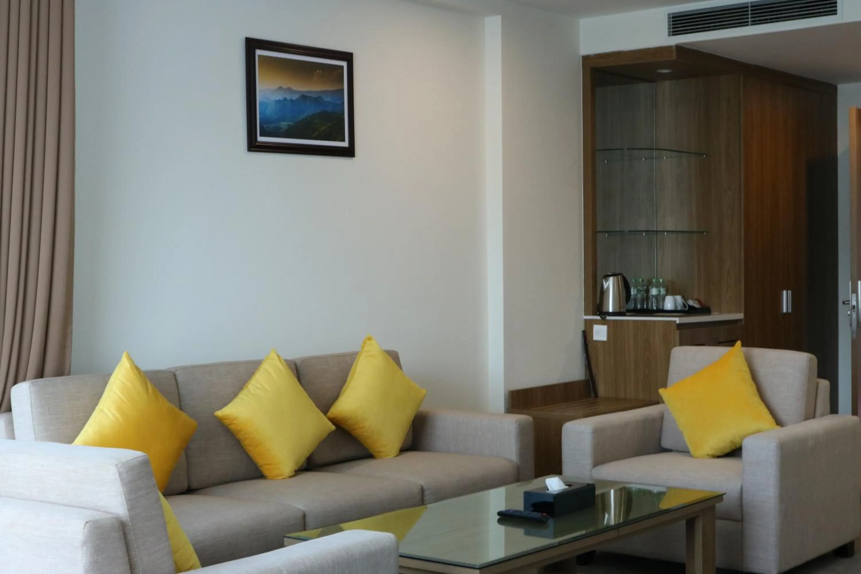 Living room in Muong Thanh Luxury Son La