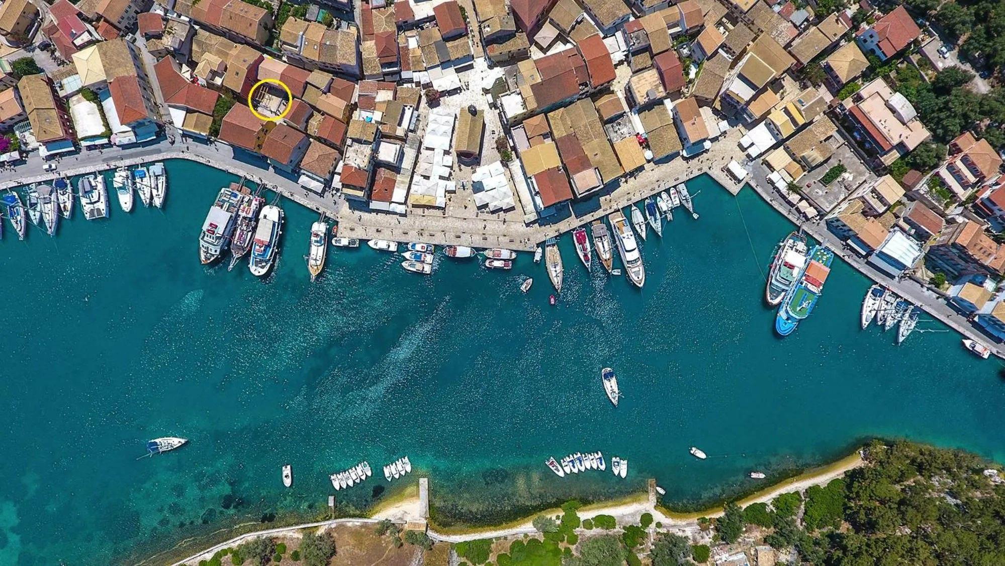 View (from property/room) in Paxos Fairytales Lovenest 2