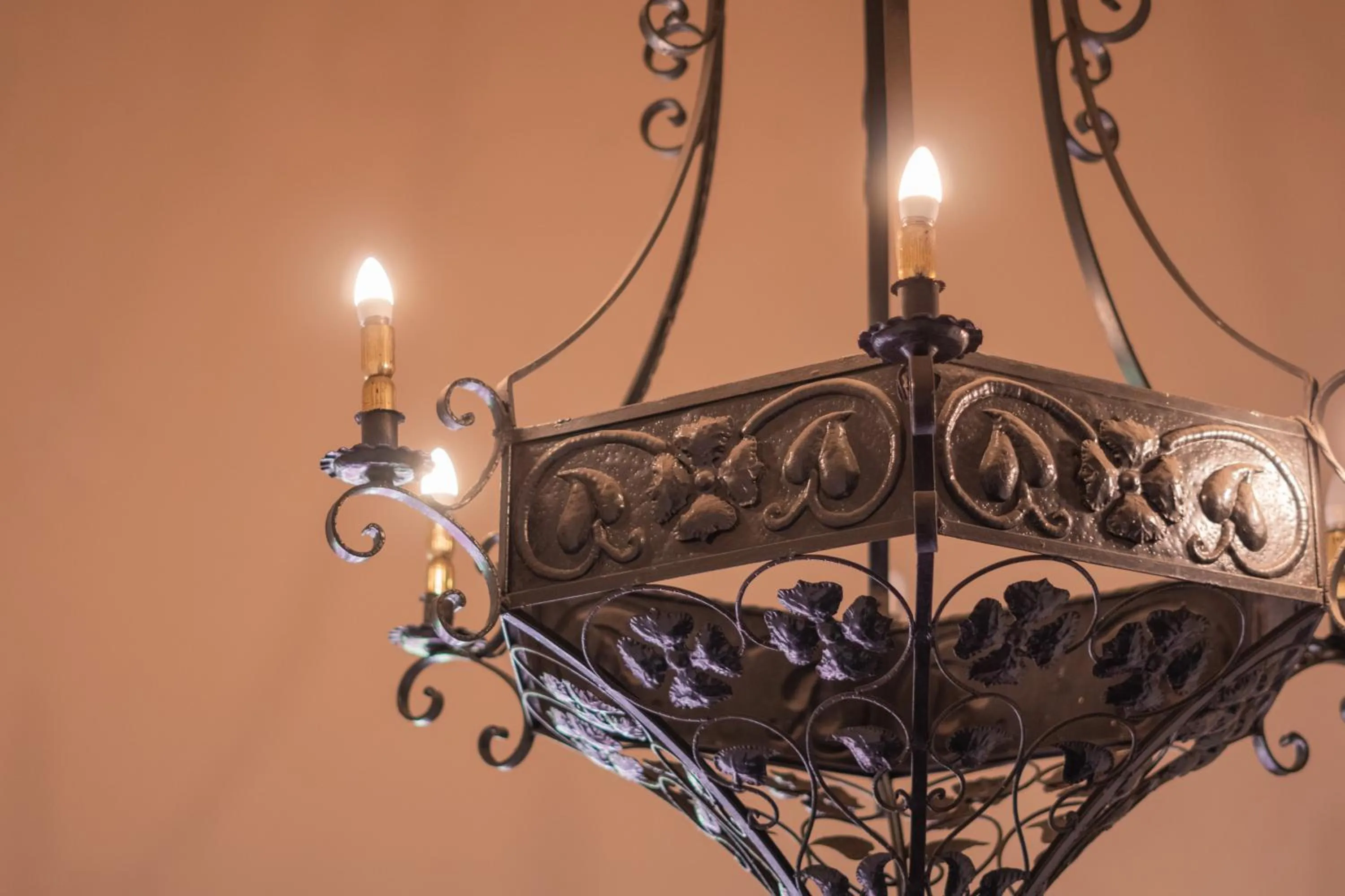 Decorative detail in Hotel Casa Colon