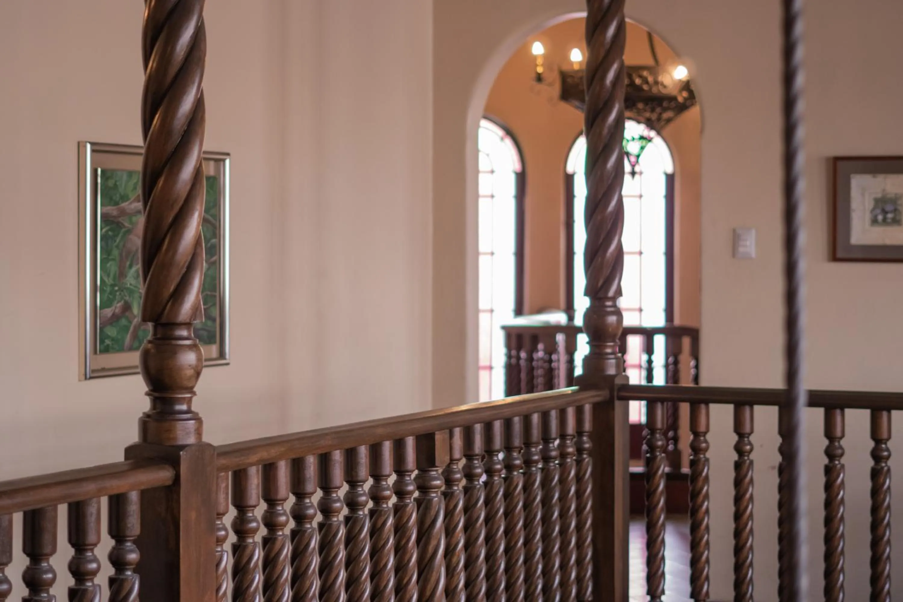 Decorative detail in Hotel Casa Colon