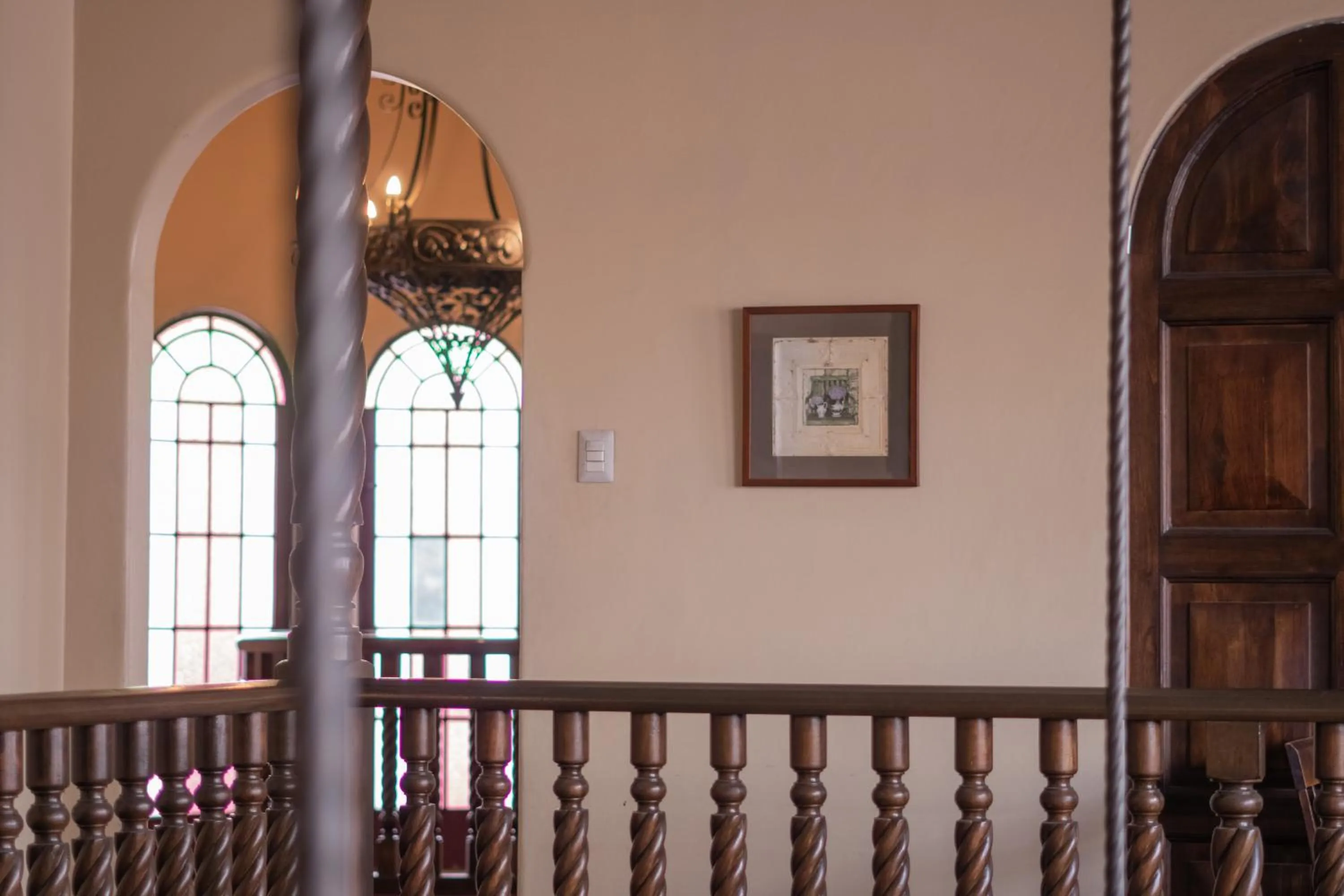 Decorative detail in Hotel Casa Colon