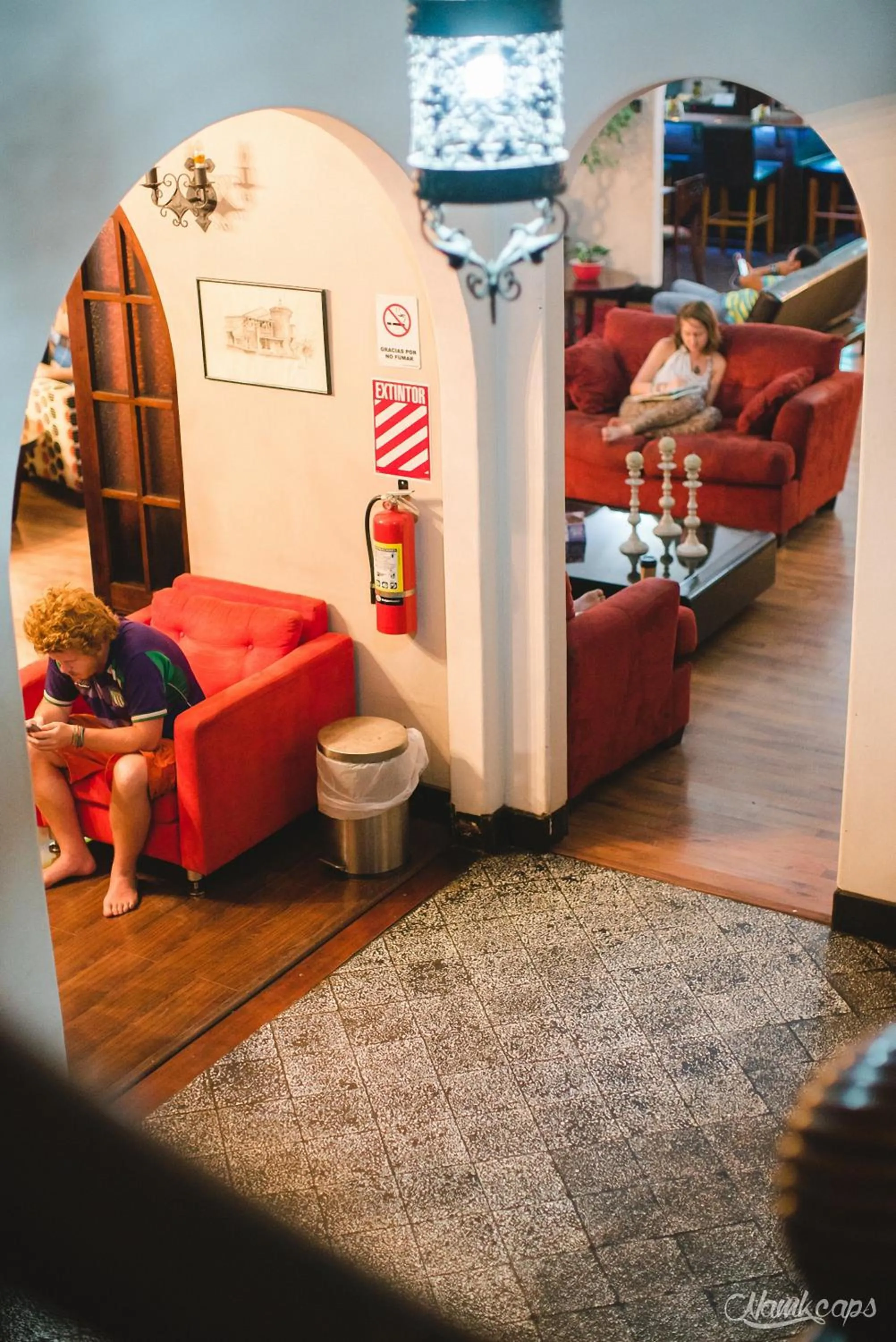 People in Hotel Casa Colon