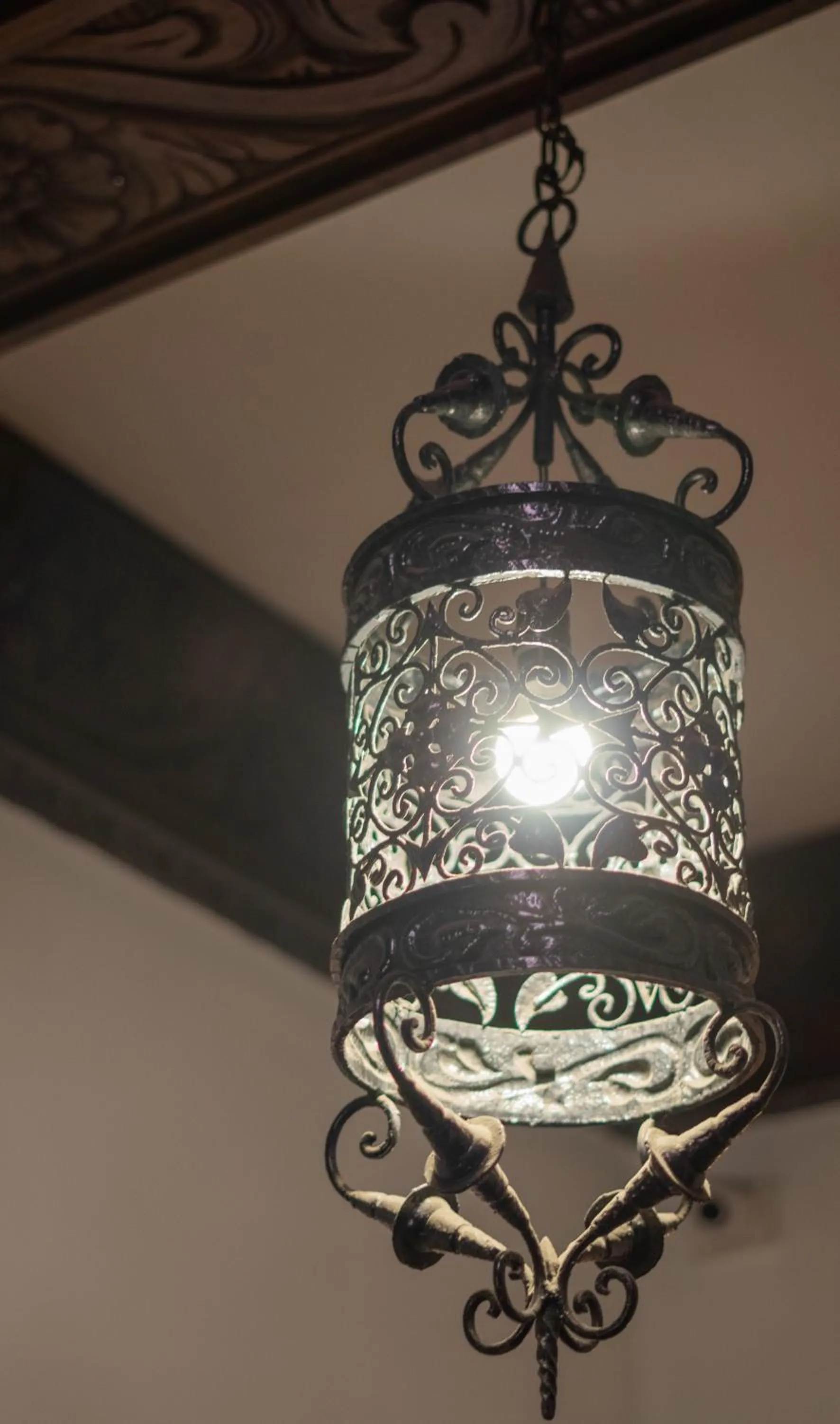 Decorative detail in Hotel Casa Colon