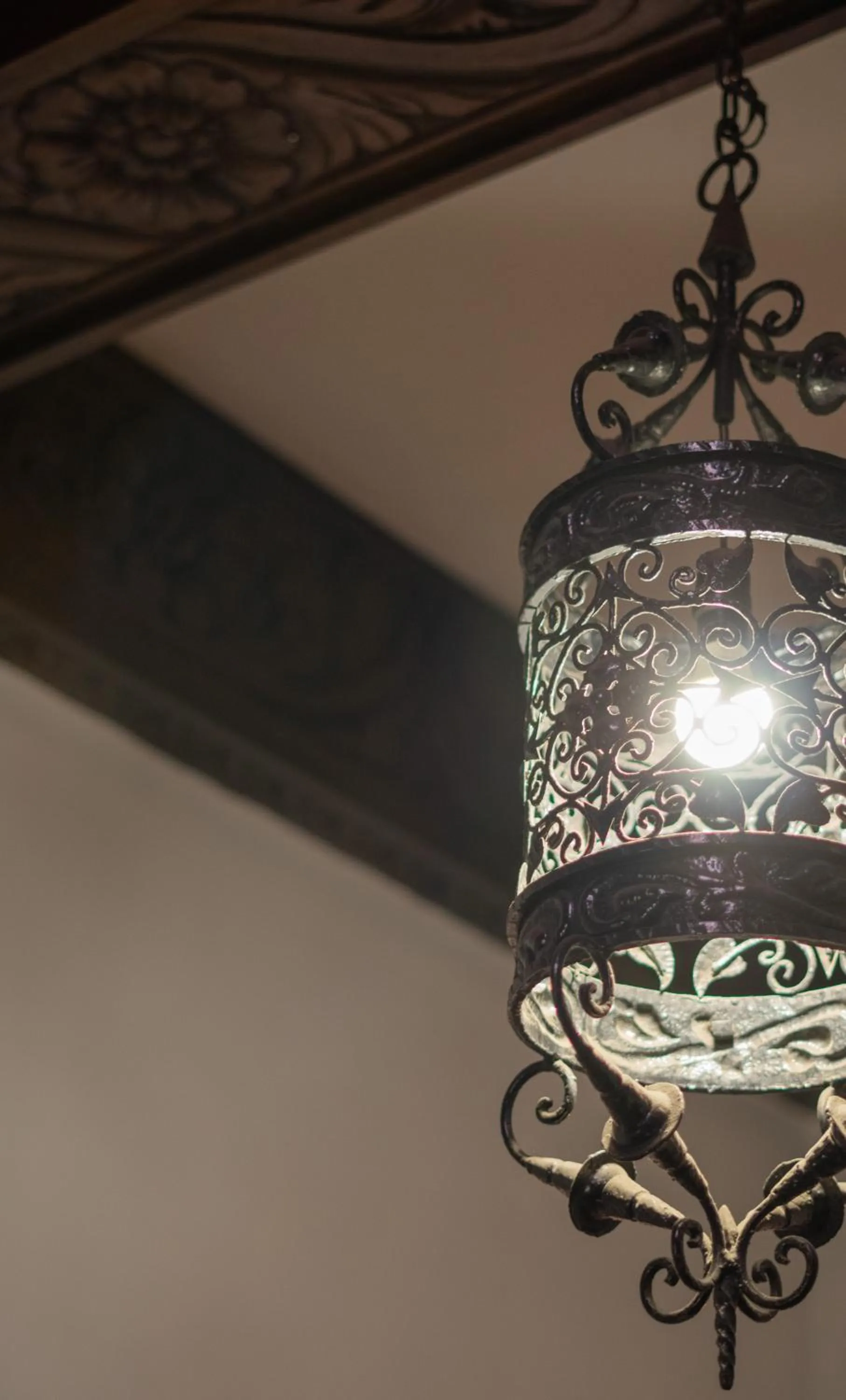 Decorative detail in Hotel Casa Colon