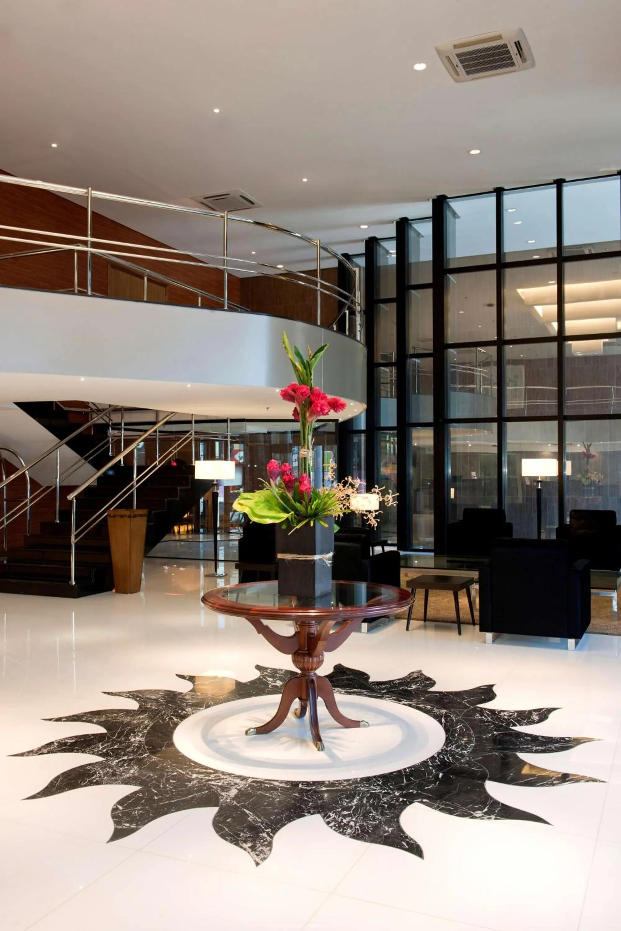 Lobby or reception in Radisson Hotel Belém