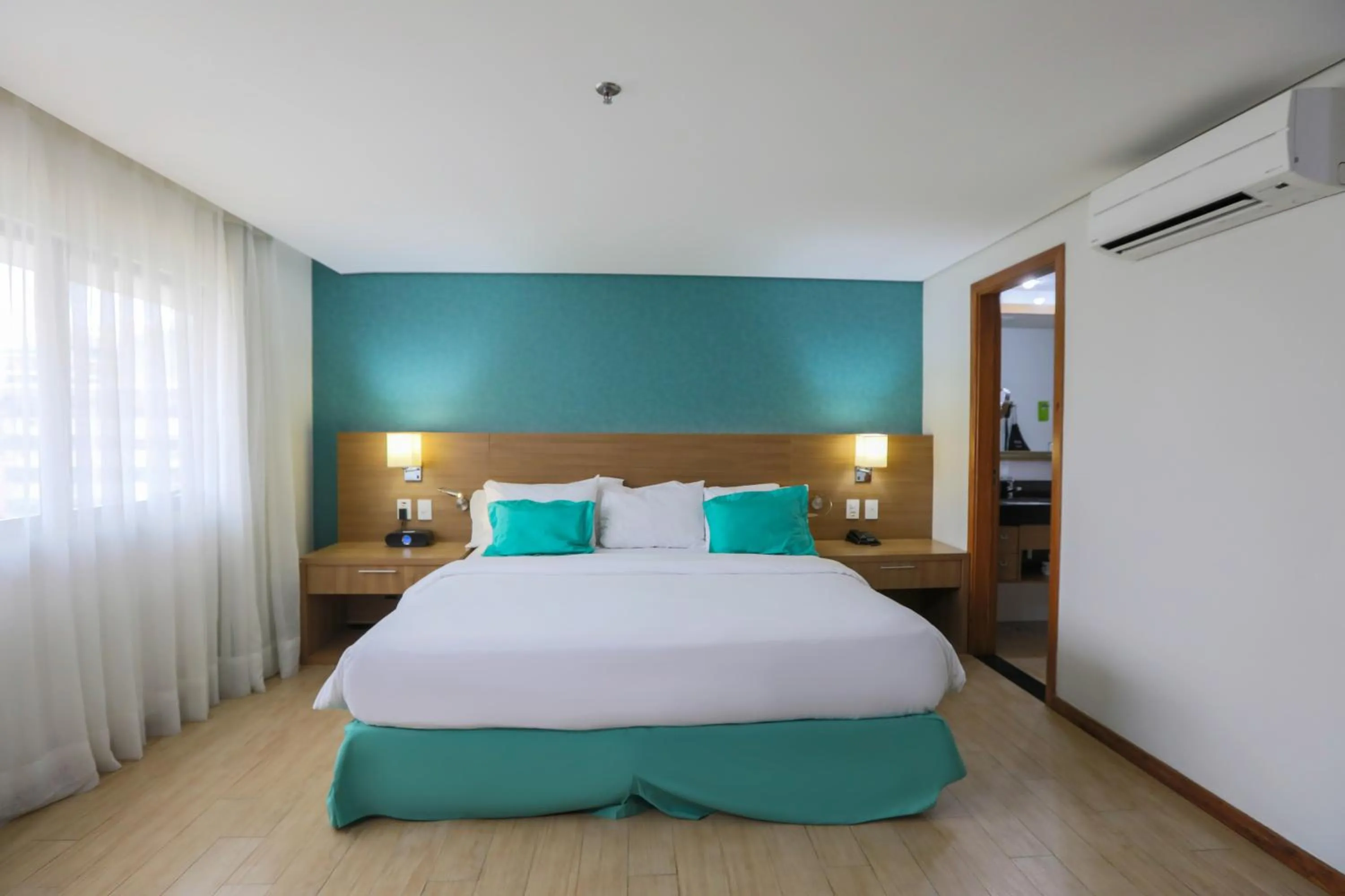 Bed in Radisson Hotel Belém