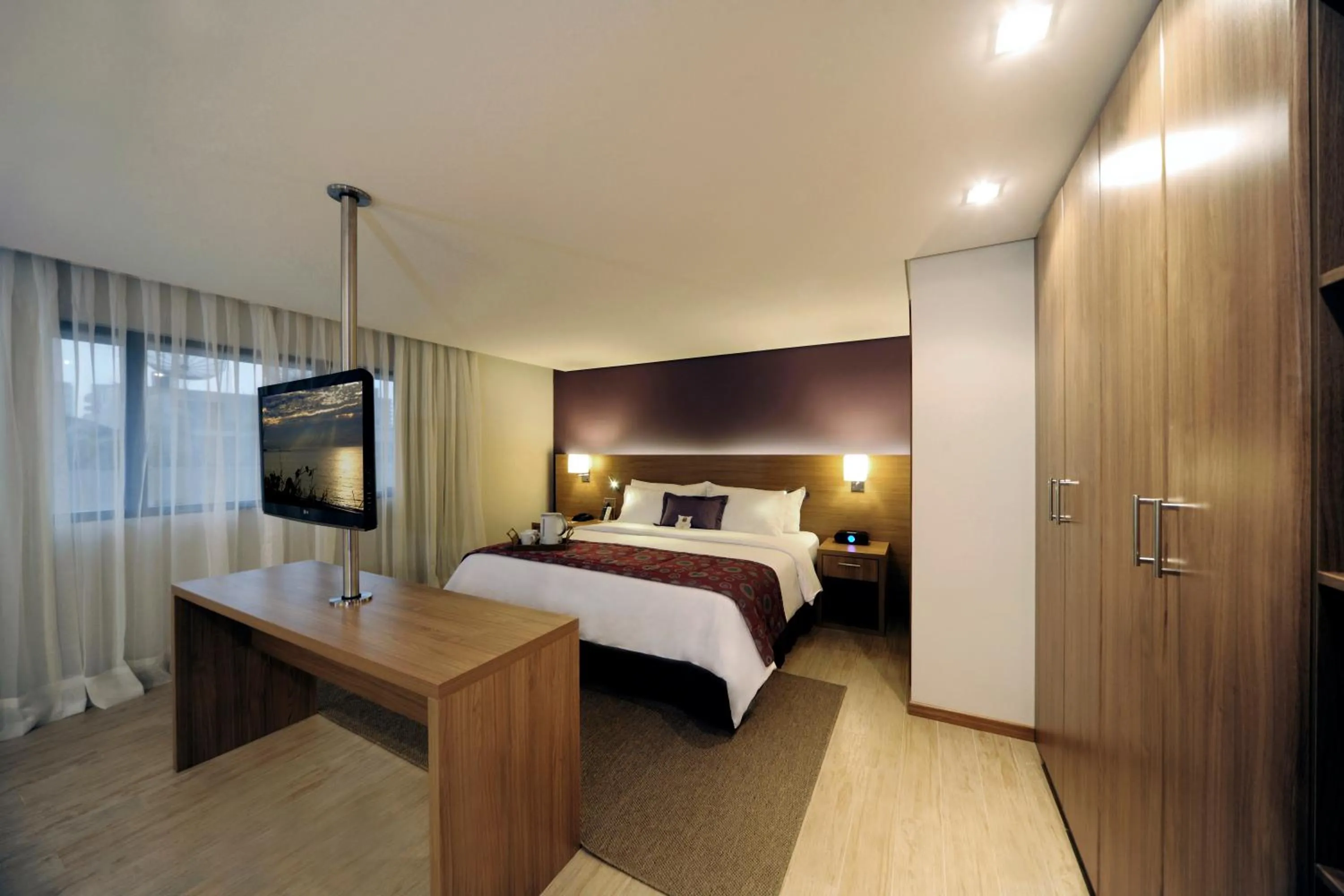 Bed in Radisson Hotel Belém