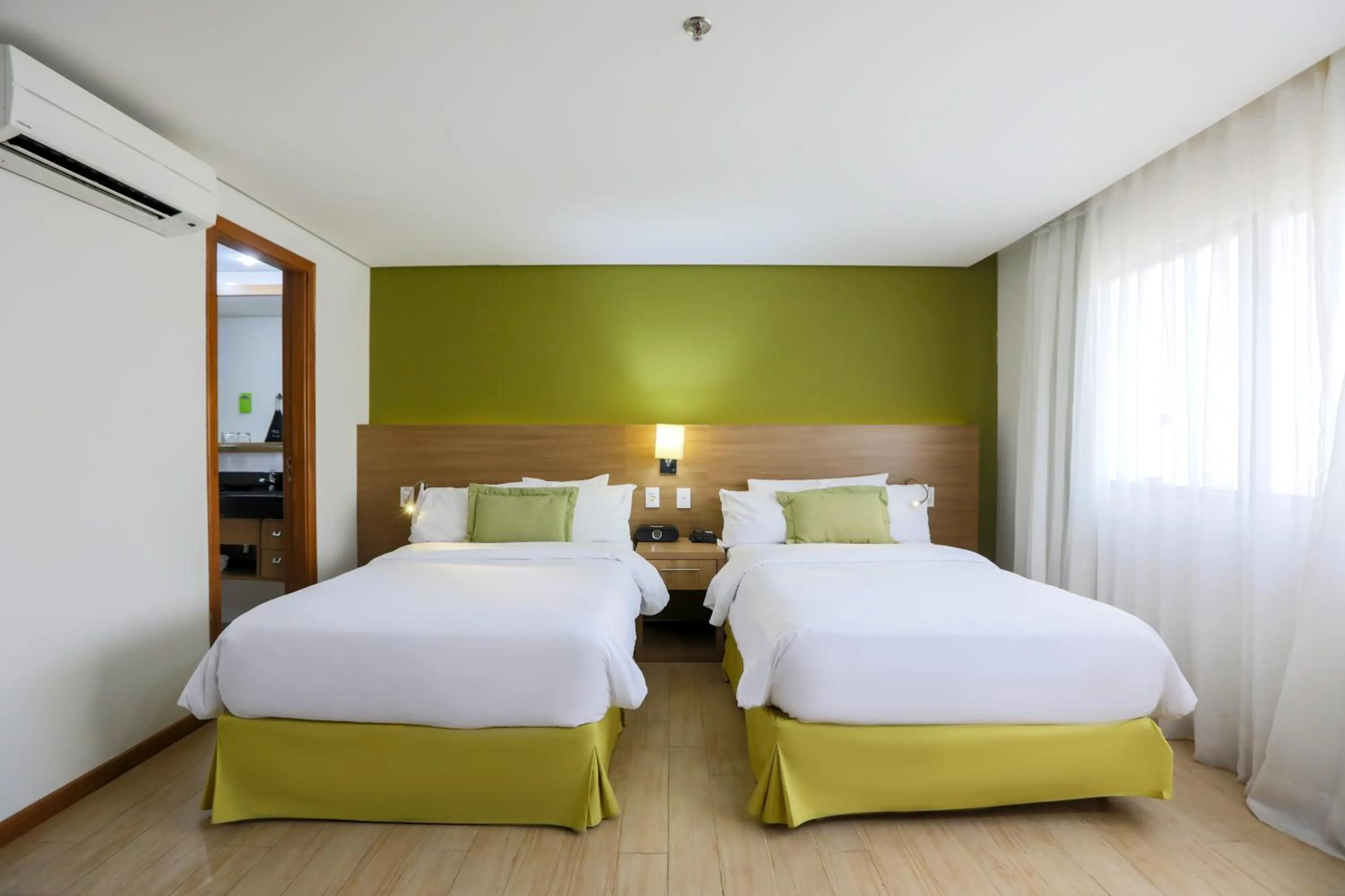 Bed in Radisson Hotel Belém