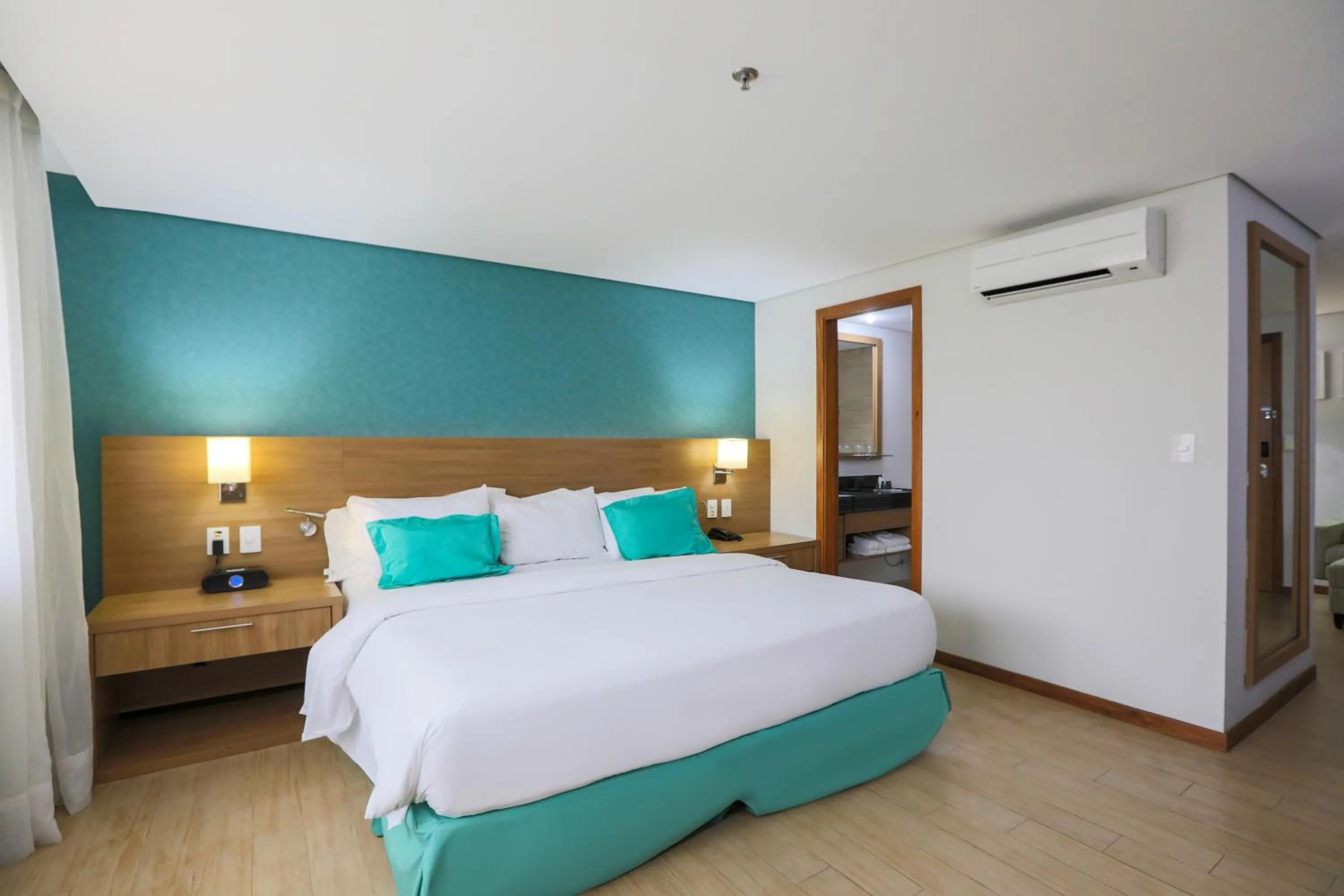 Bed in Radisson Hotel Belém