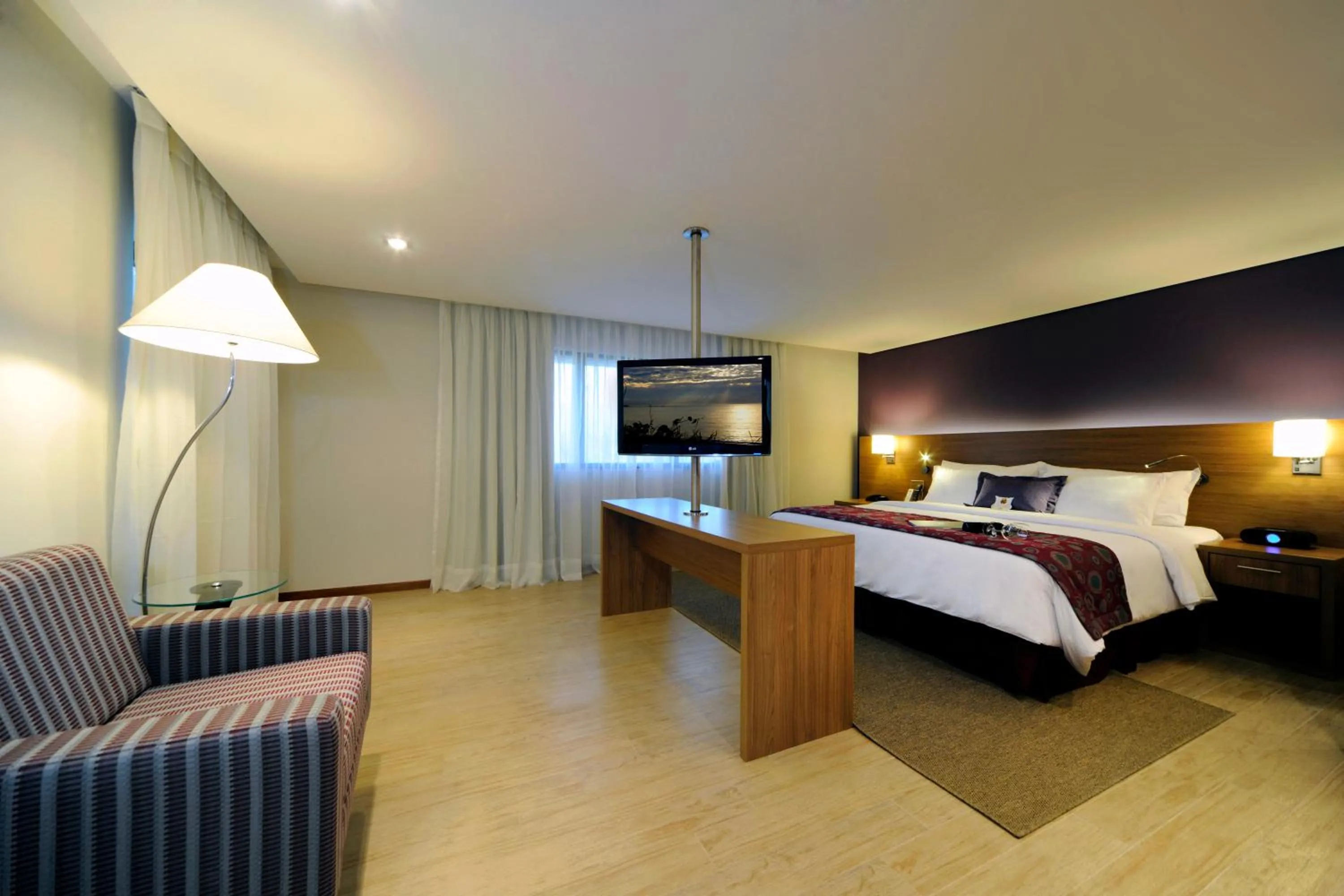 Bed in Radisson Hotel Belém