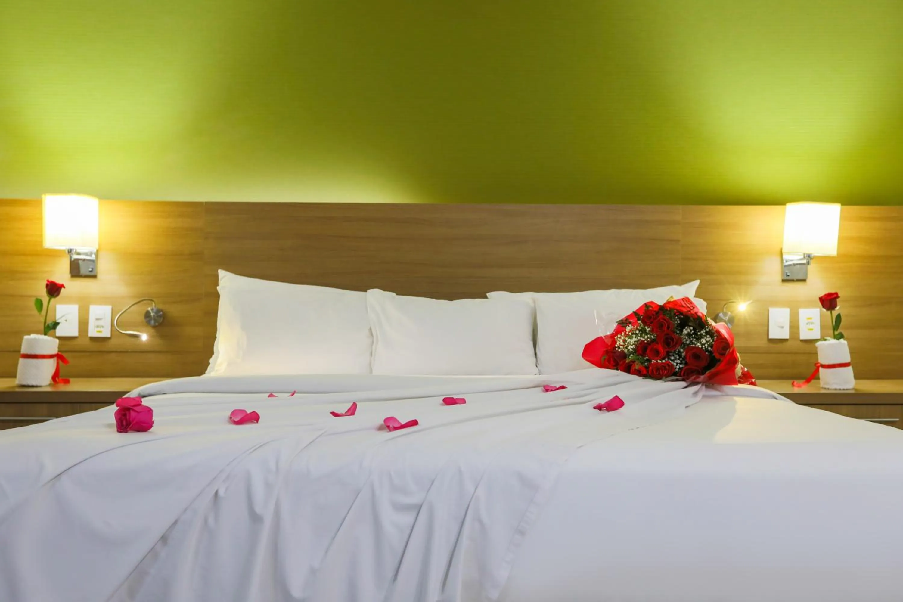 Bed in Radisson Hotel Belém