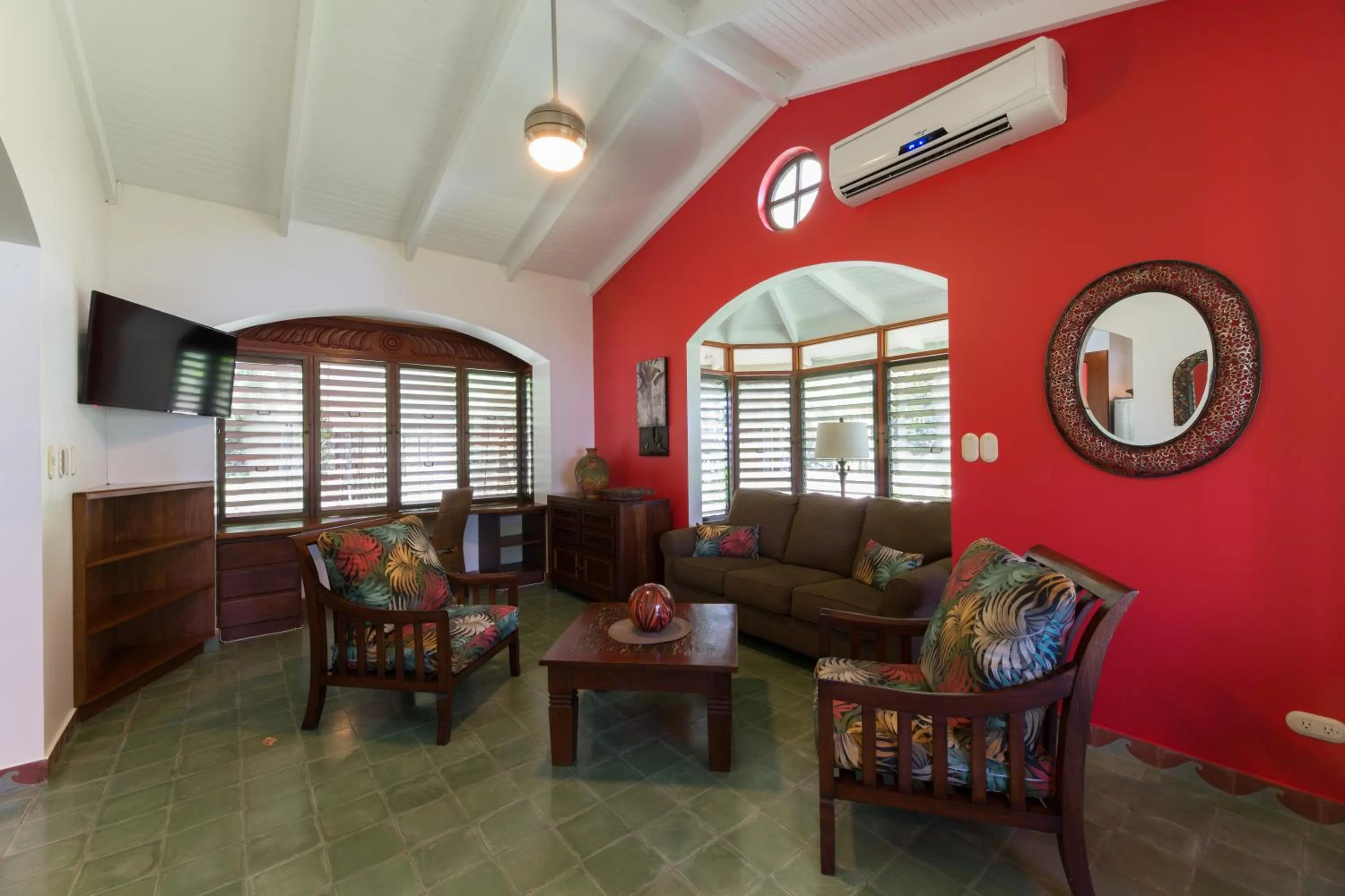 Living room in Club del Mar Oceanfront