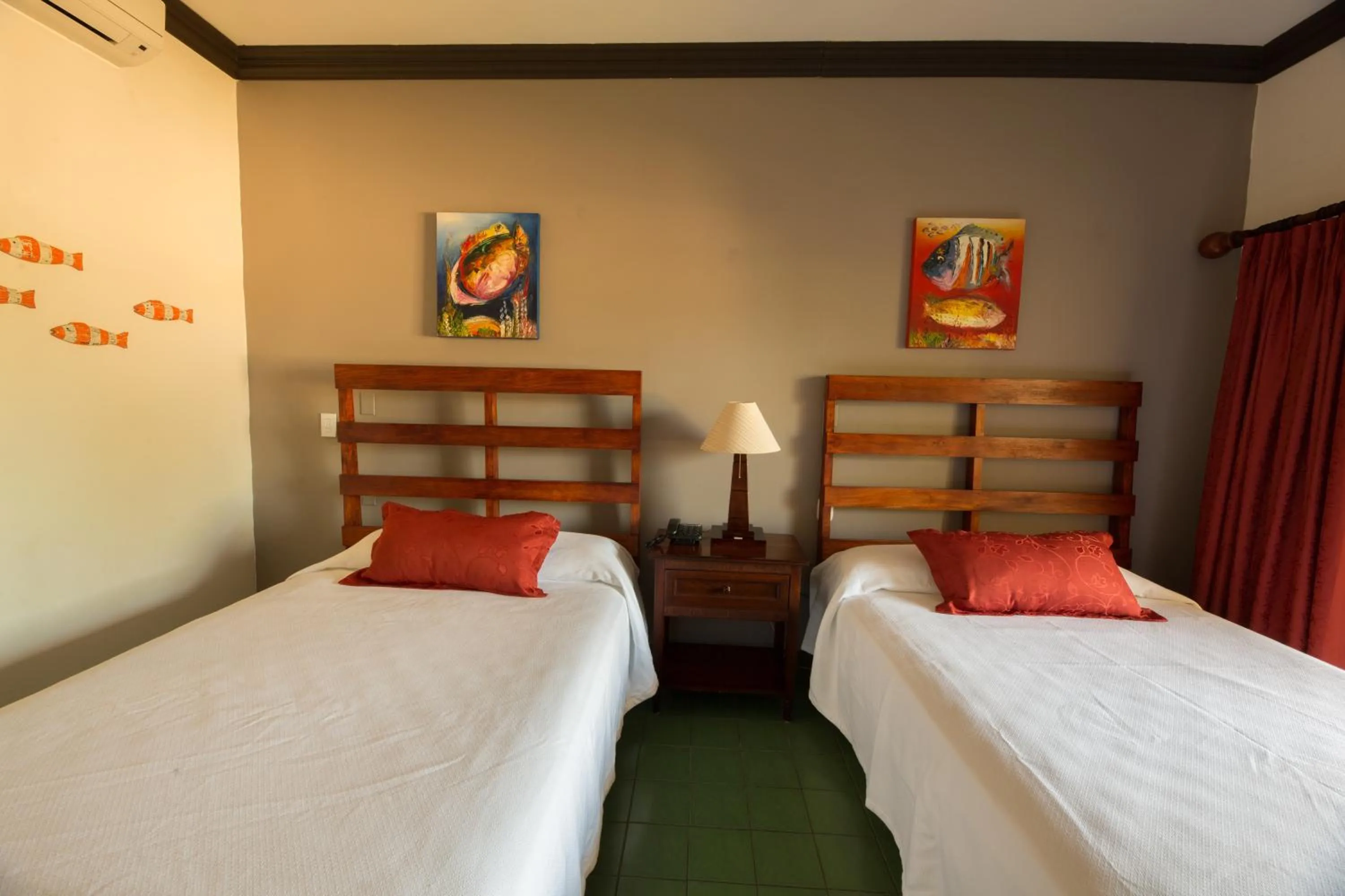 Bed in Club del Mar Oceanfront