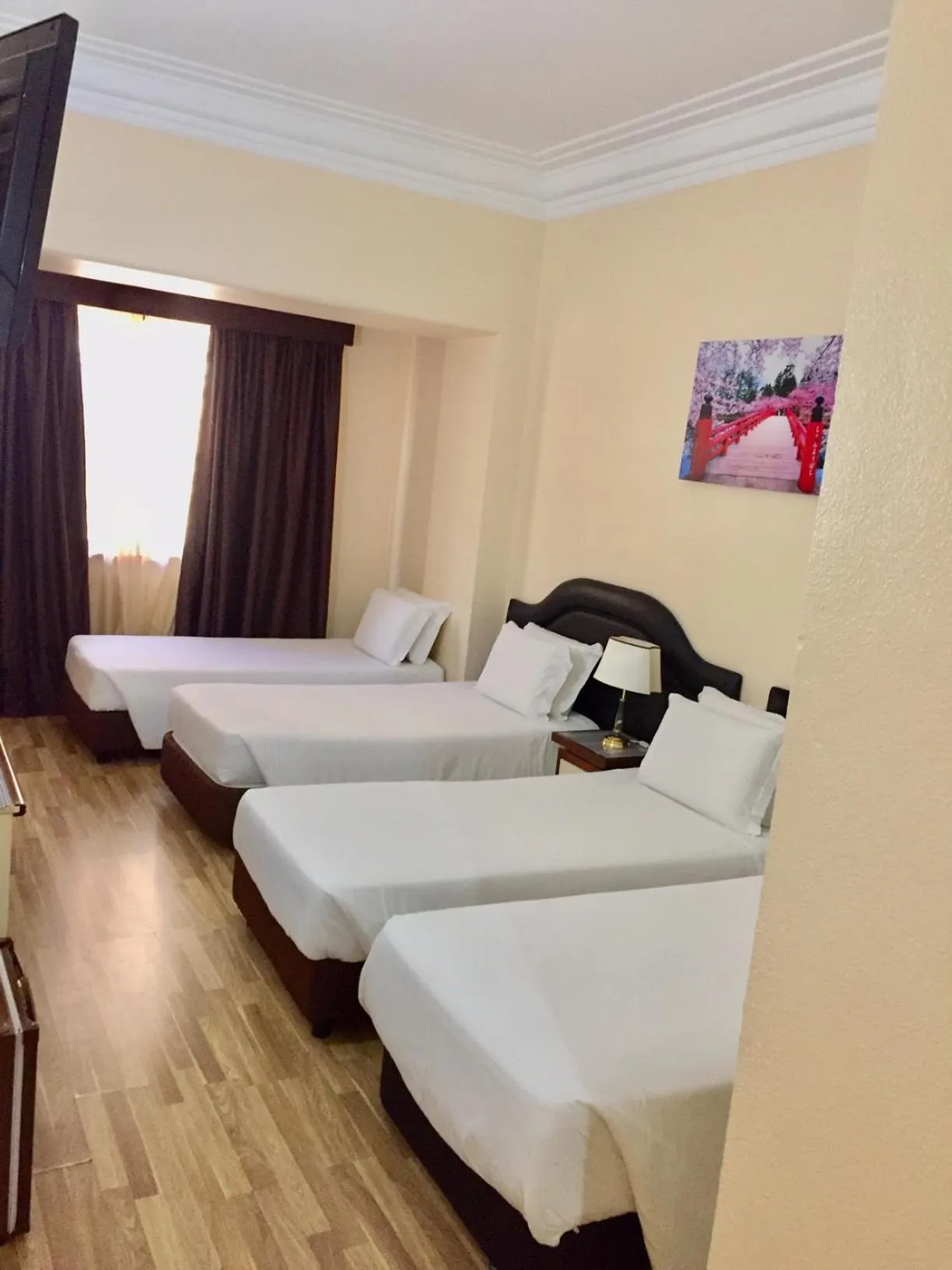 Bed in Hotel Excelsior