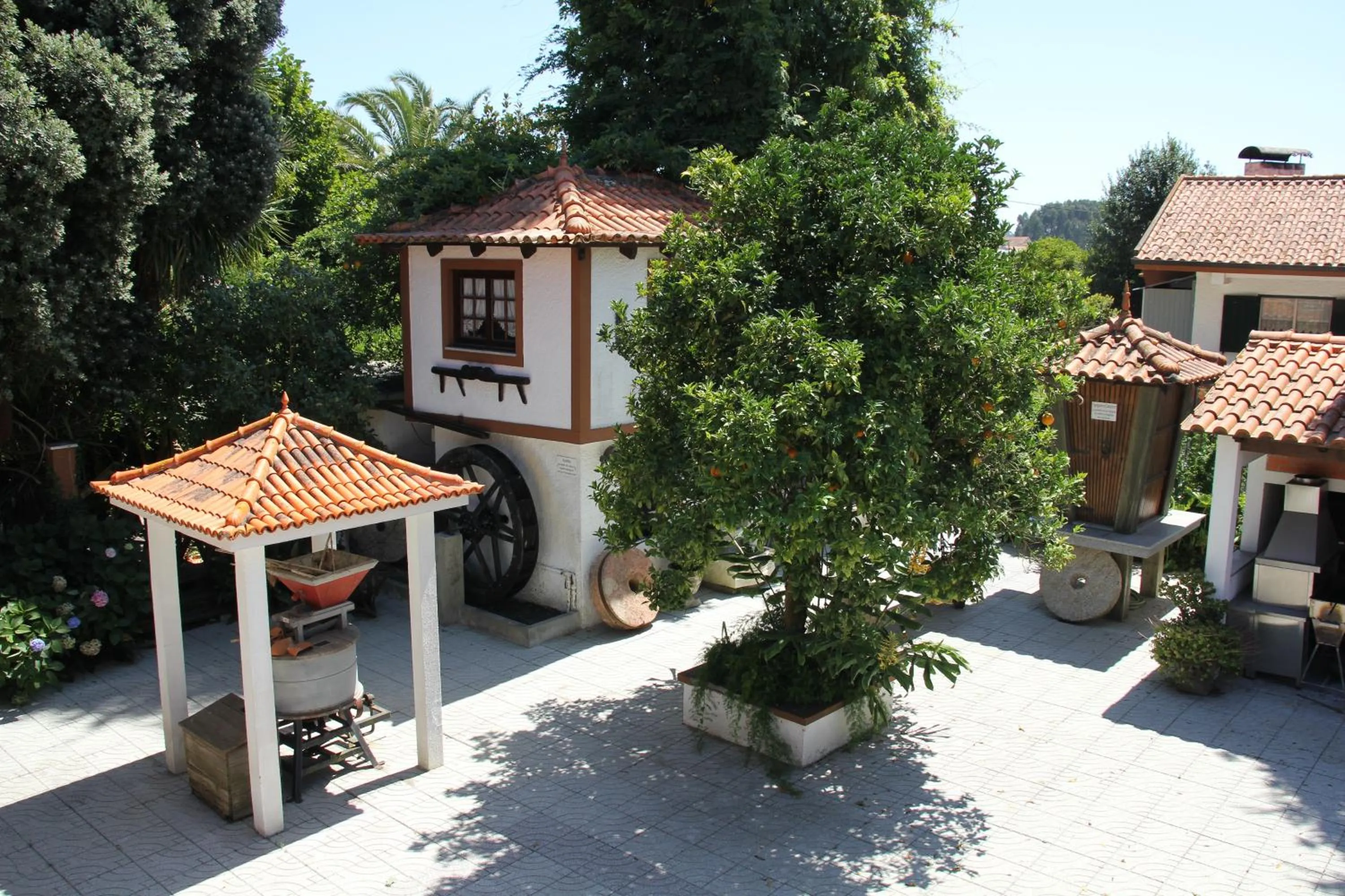 Patio in Hotel Joao Capela