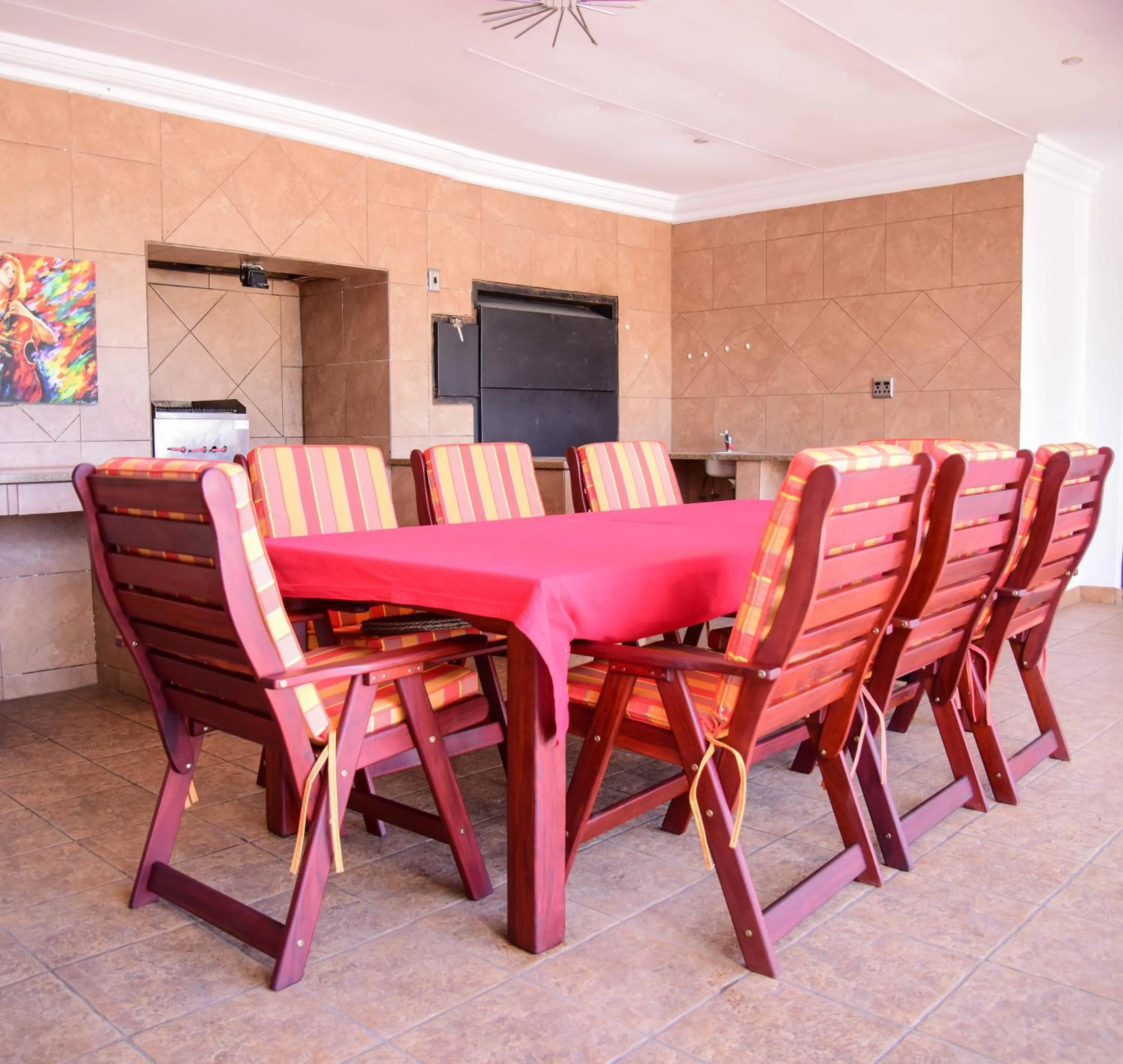 BBQ facilities in Indlovukazi Guesthouse