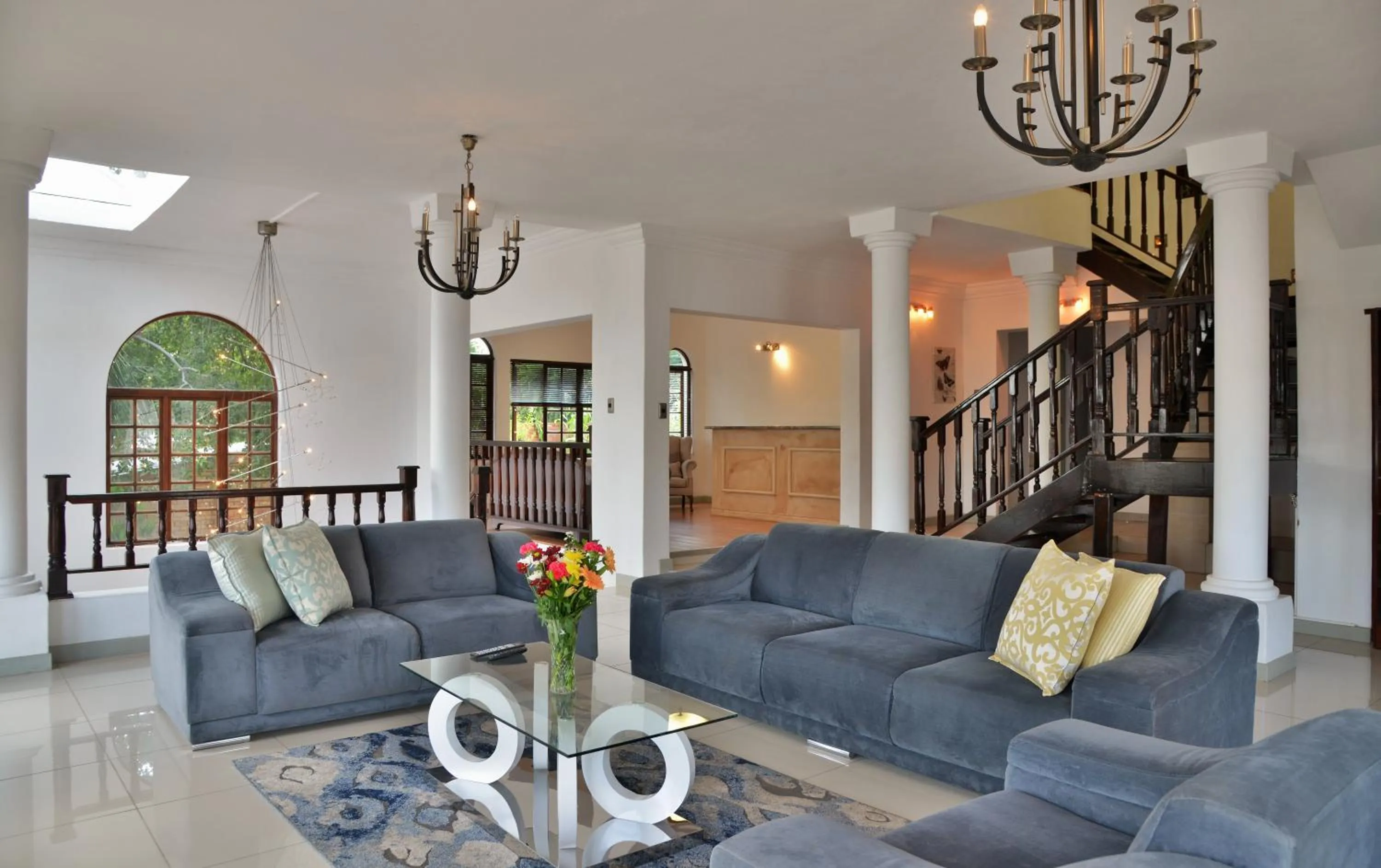 Living room in Indlovukazi Guesthouse