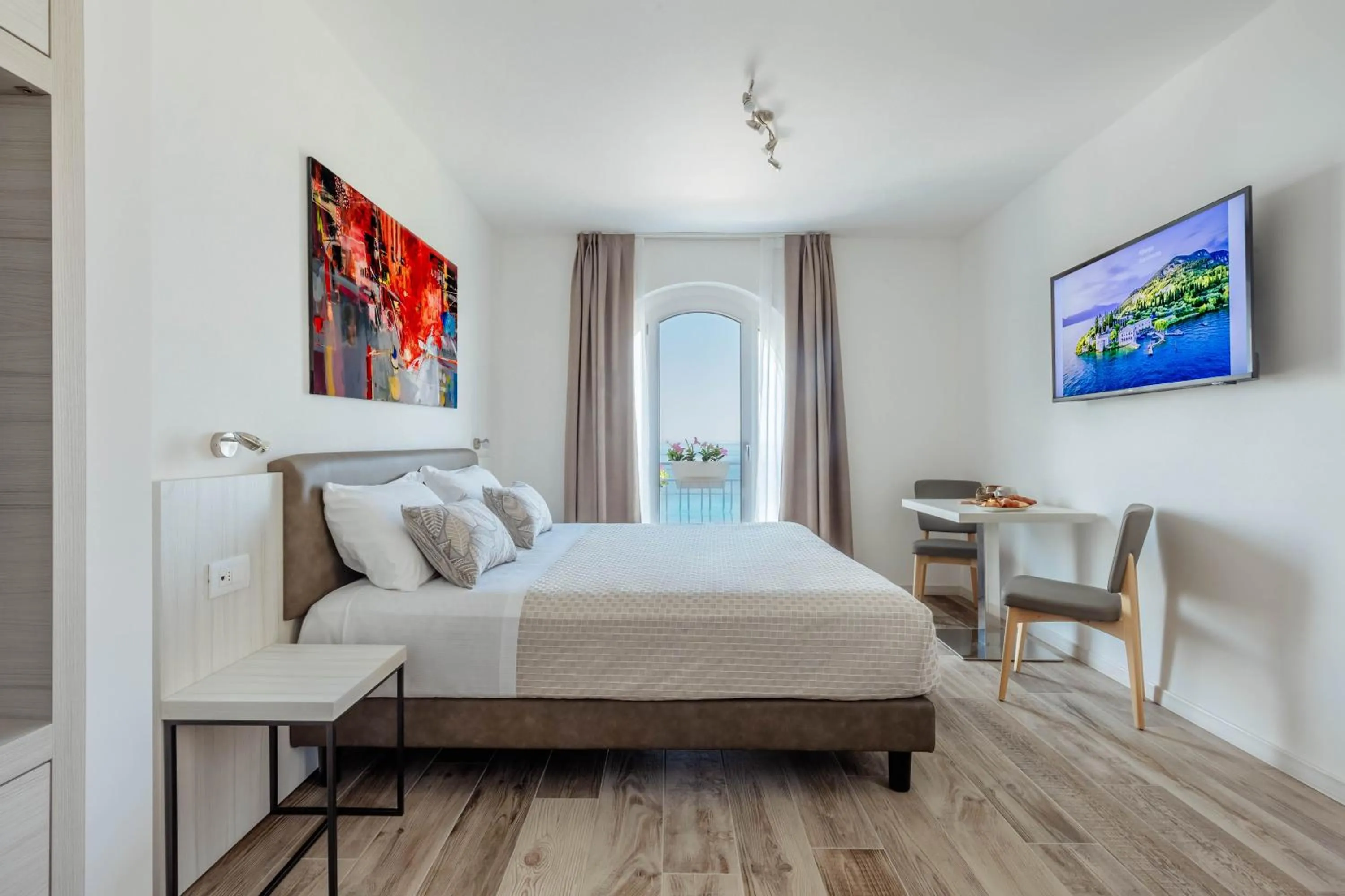 Bed in Hotel Giardinetto