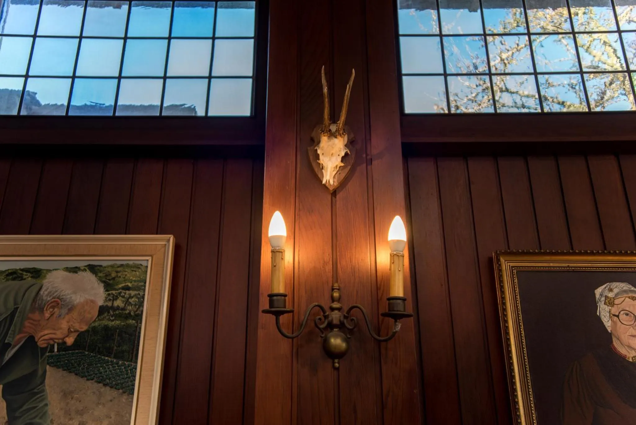 Decorative detail in Hotel Faber