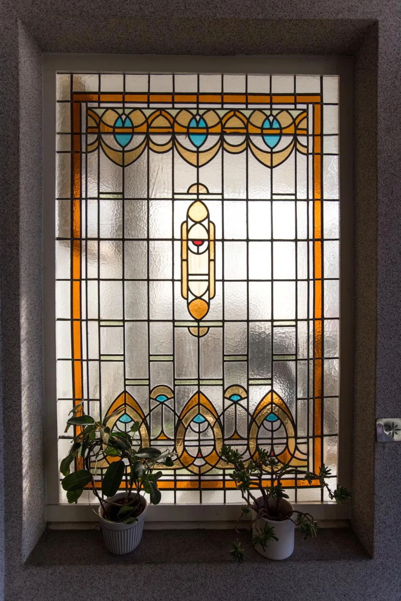 Decorative detail in Hotel Faber