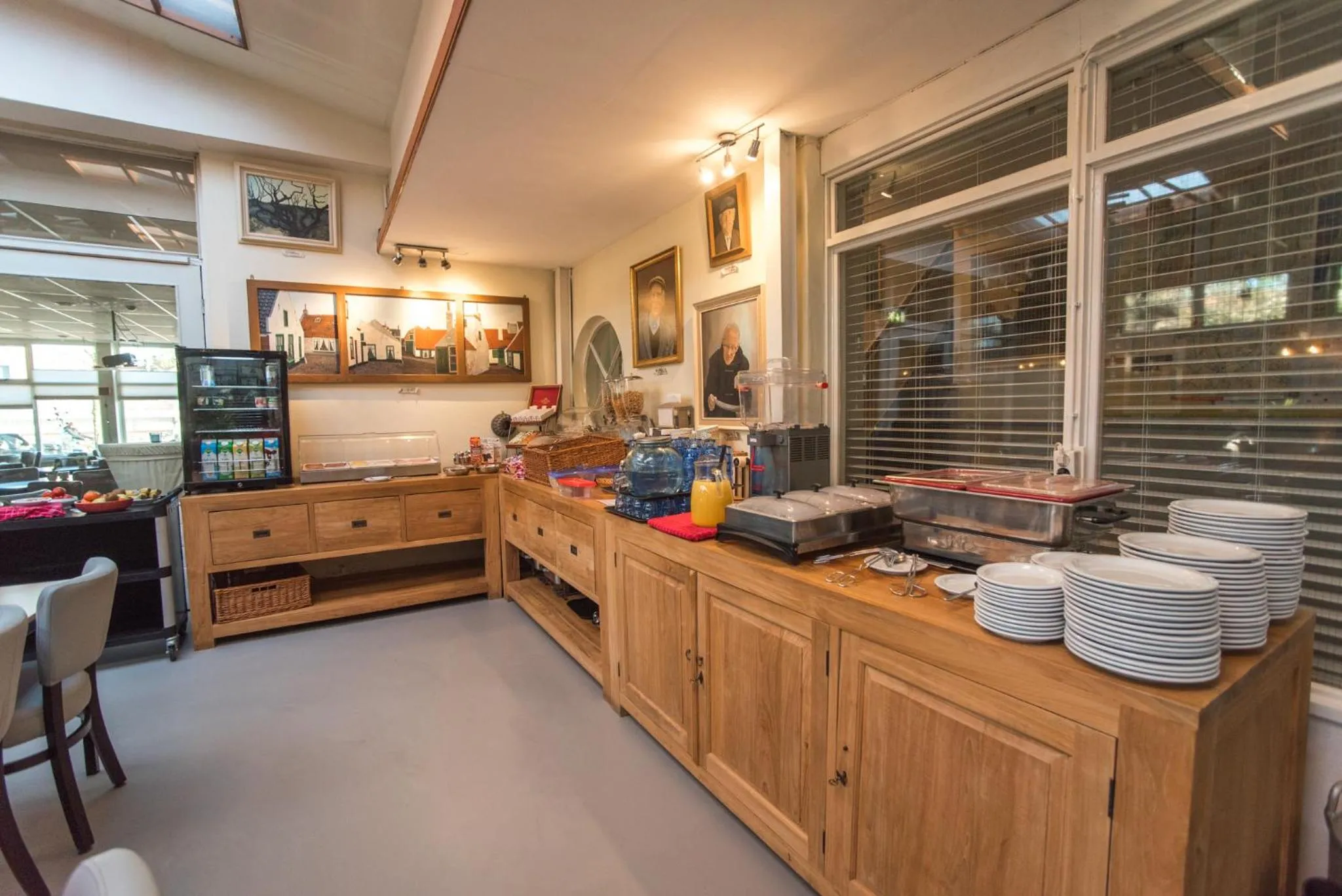 Buffet breakfast in Hotel Faber