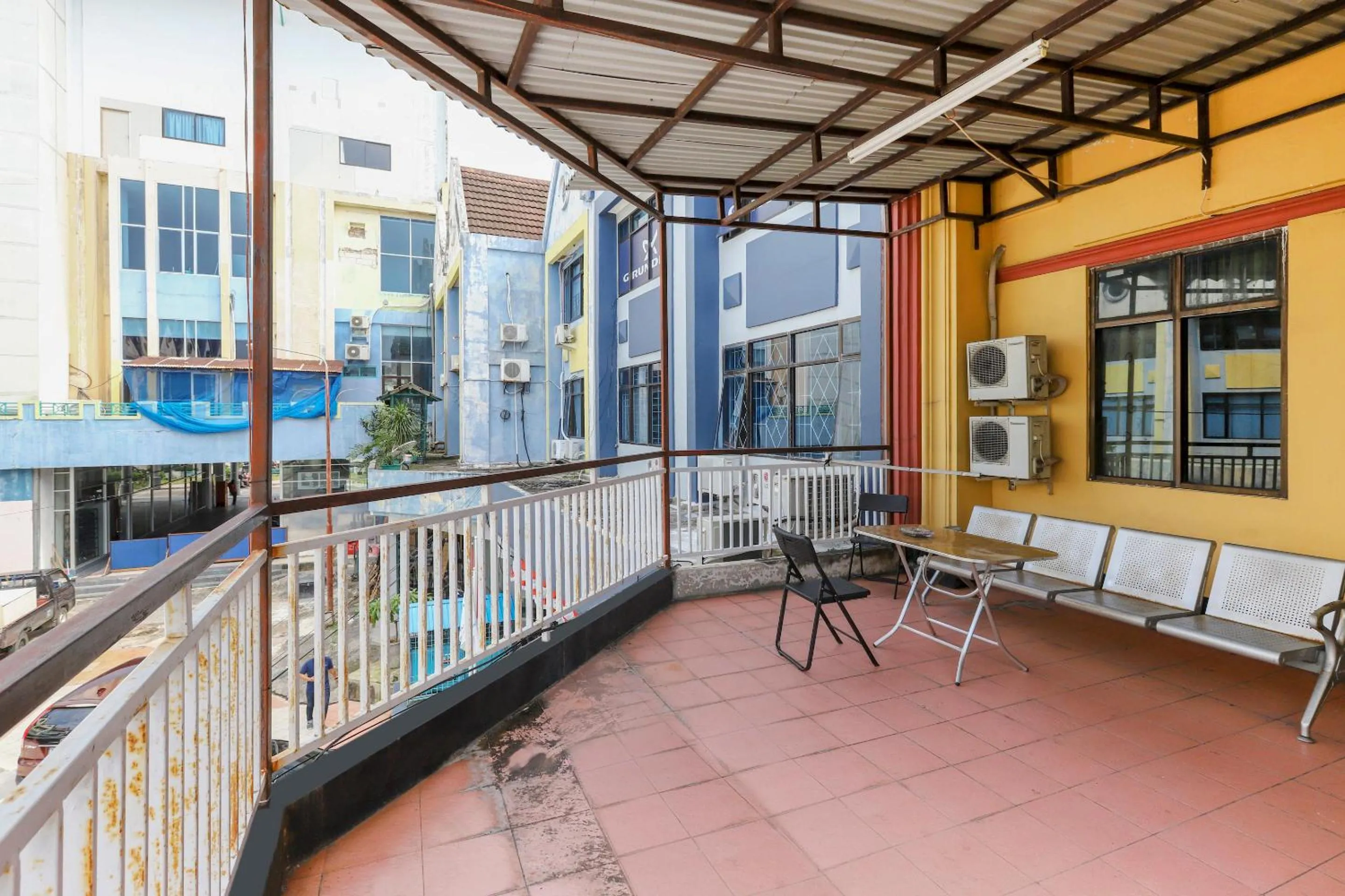 Balcony/Terrace in Good Sleep Balikpapan Mitra RedDoorz