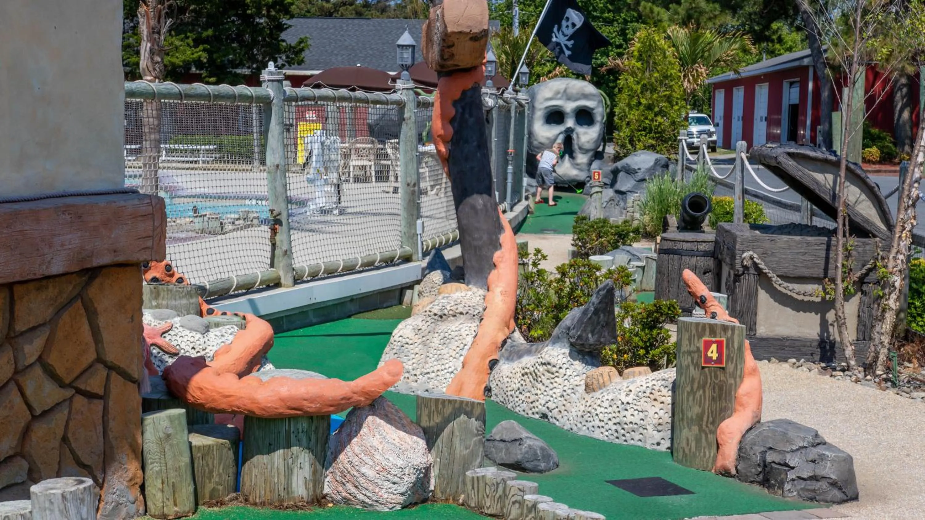 Minigolf in Francis Scott Key Family Resort