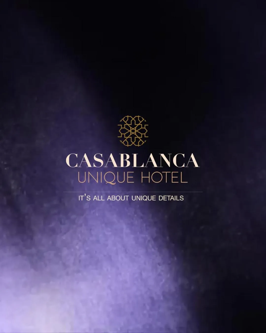 Logo/Certificate/Sign in Casablanca Unique Hotel