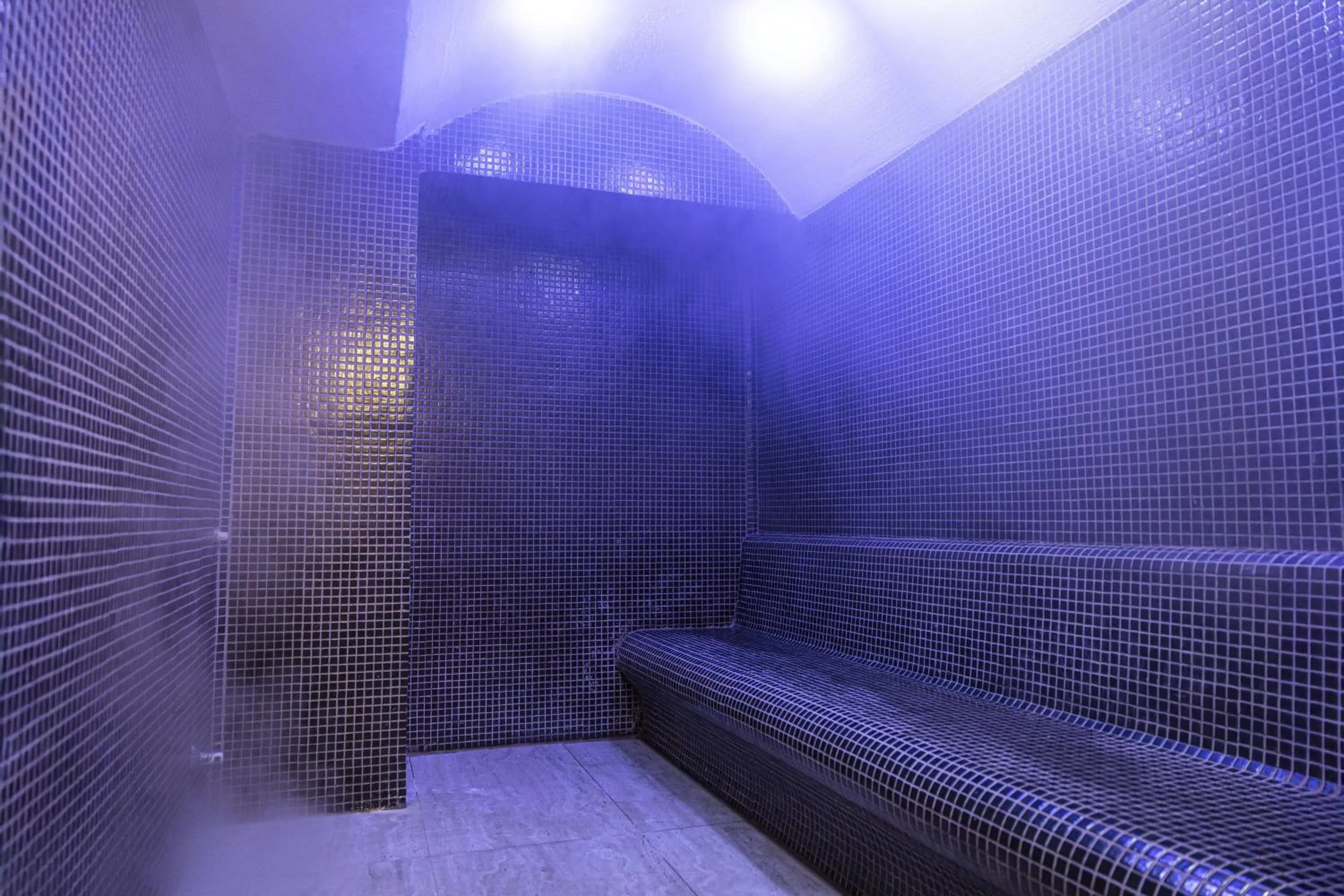 Steam room in Gold Majesty Hotel