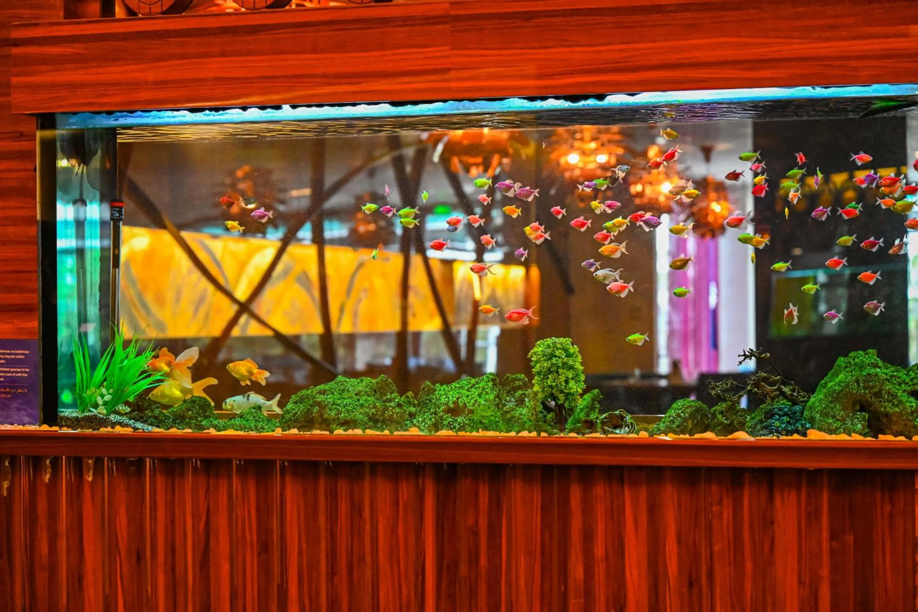 Decorative detail in Gold Majesty Hotel