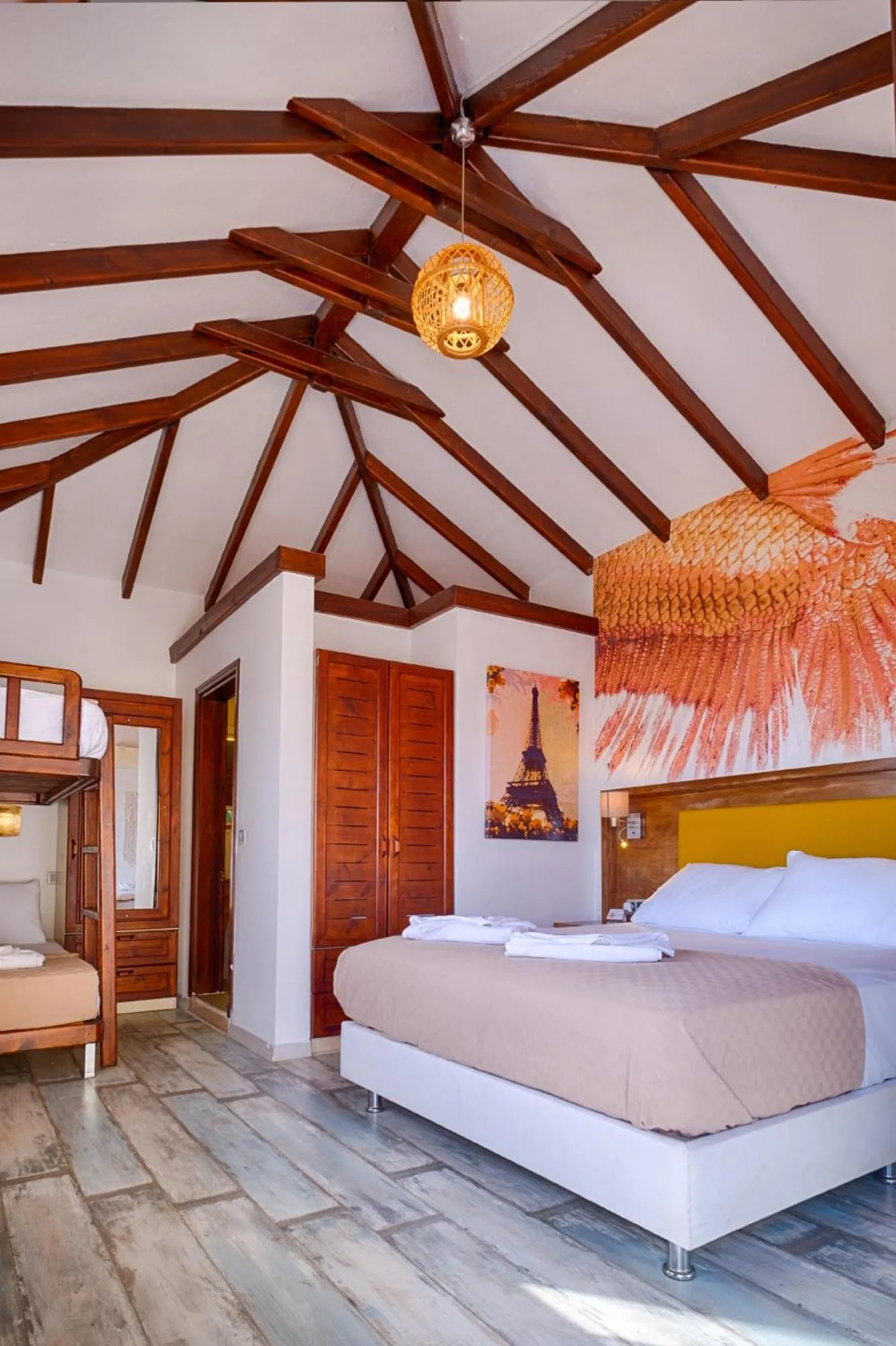 Photo of the whole room, Bed in Les Terrasses De Selimiye