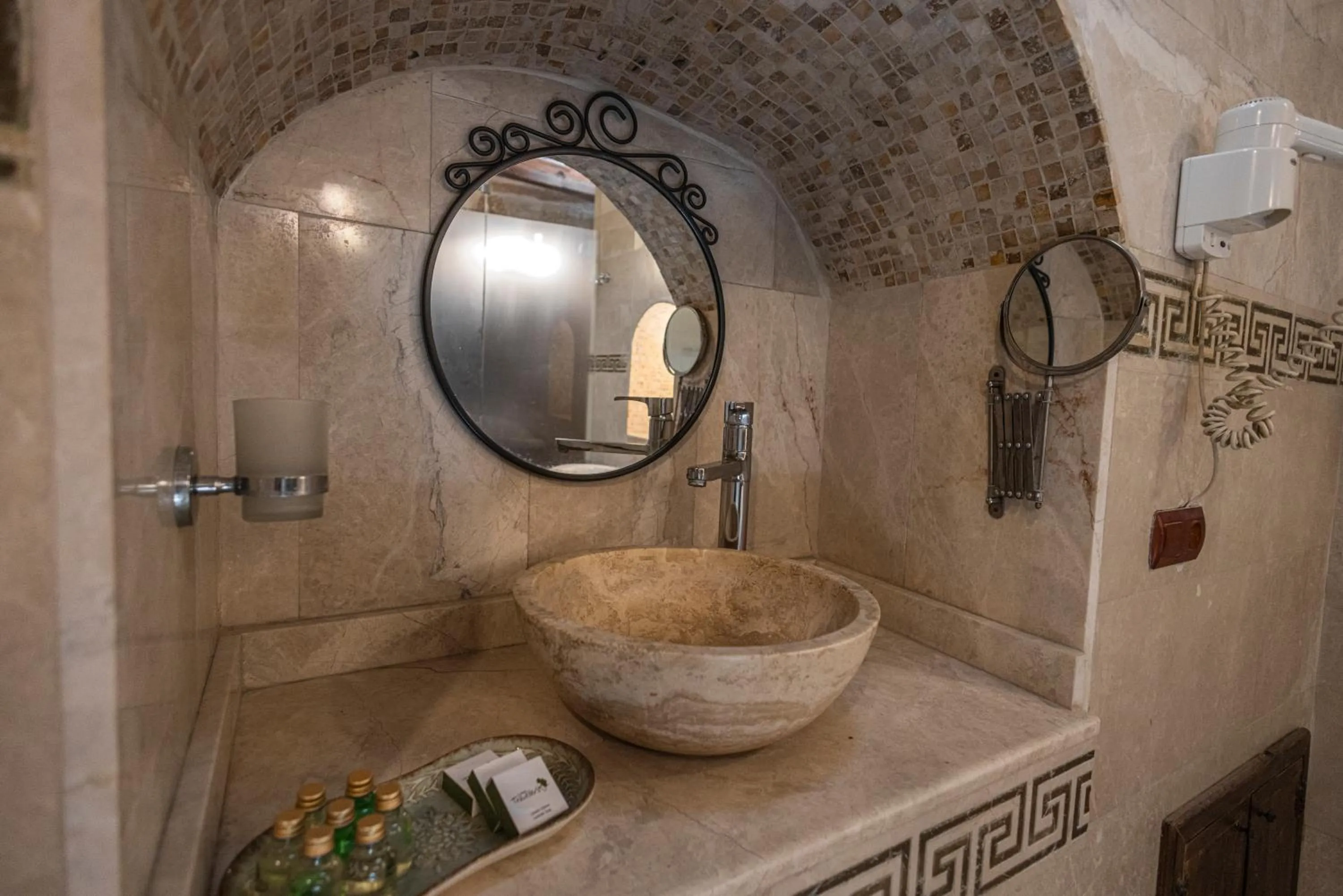hair dryier in Göreme Cave Suites