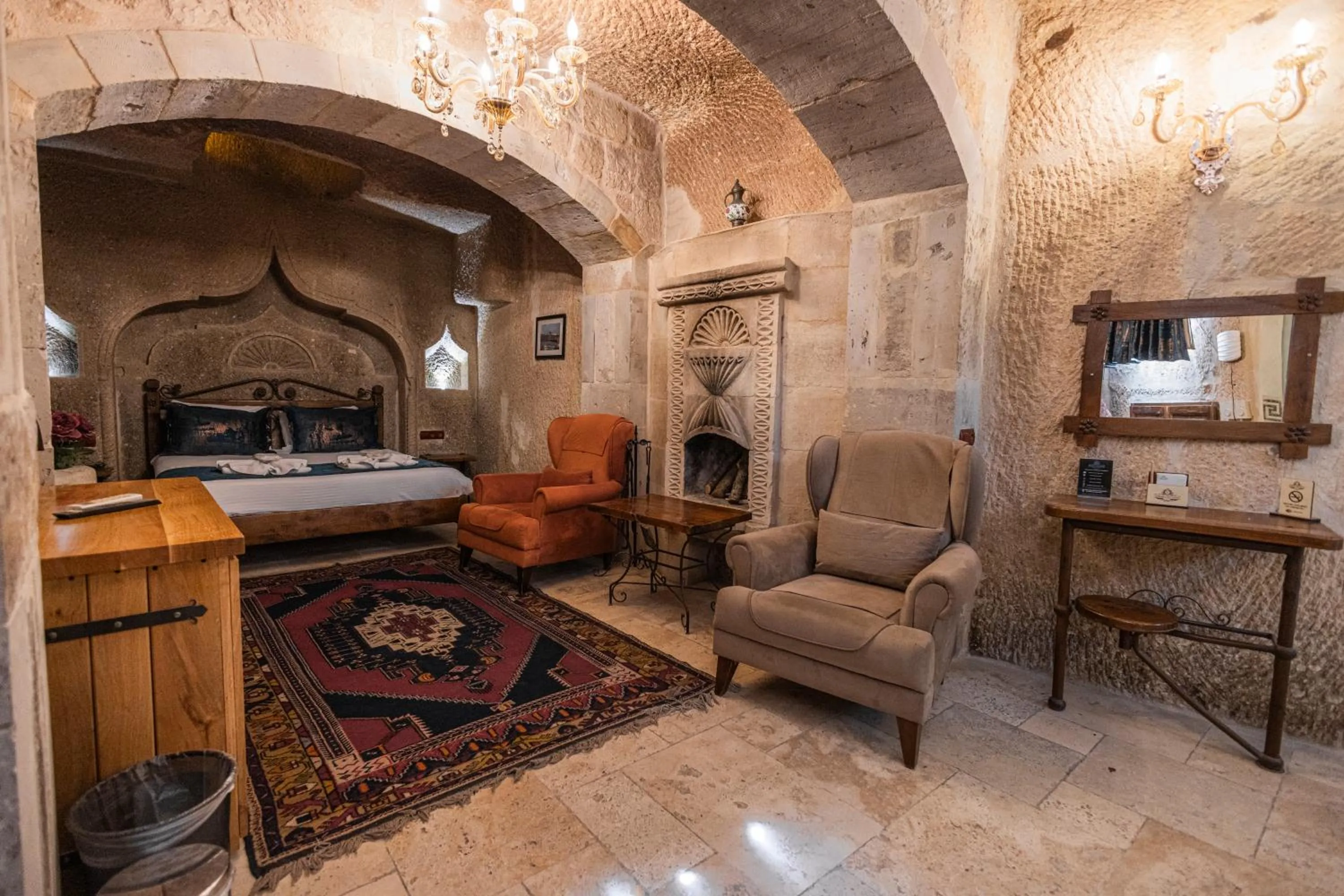 Photo of the whole room in Göreme Cave Suites