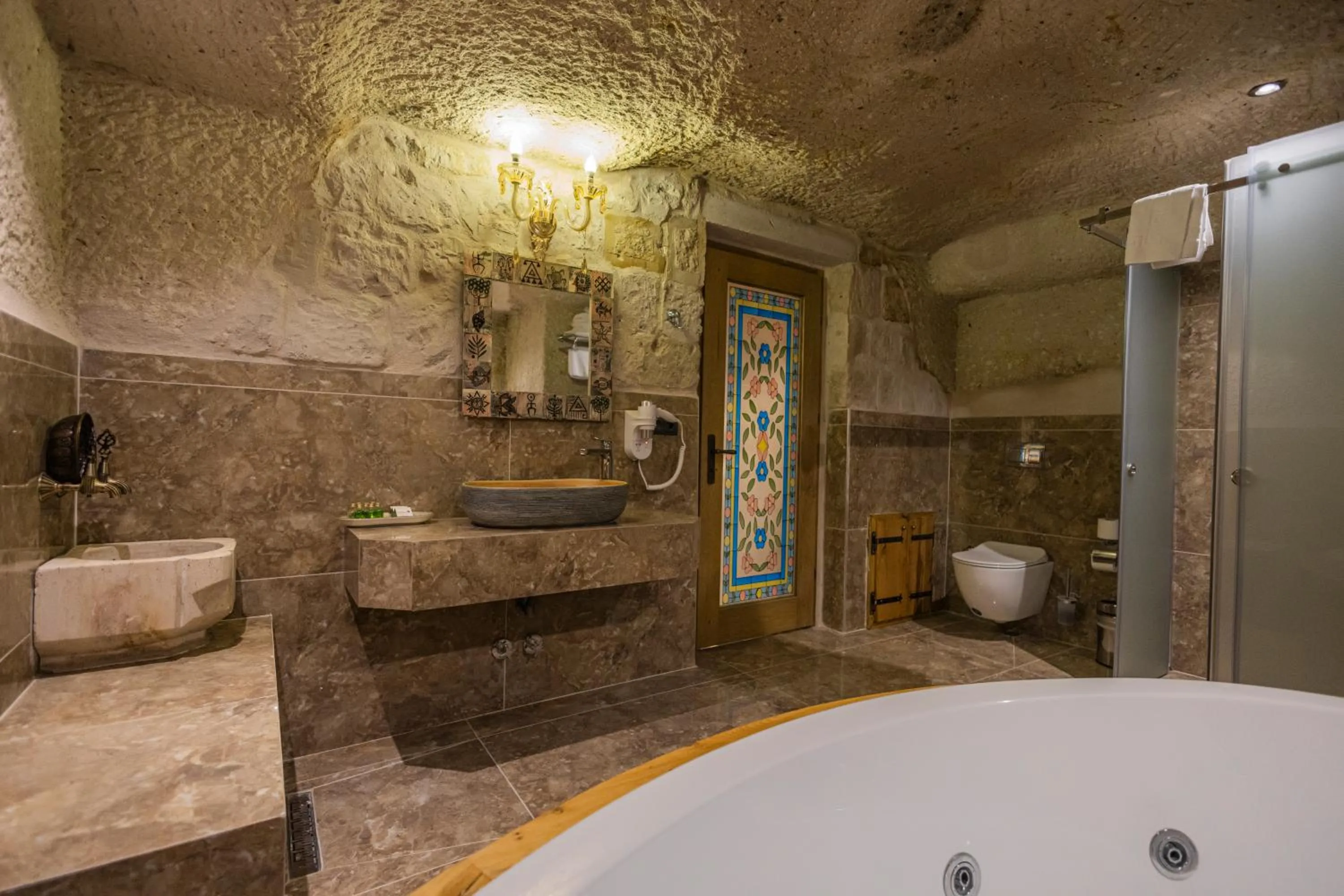 Bathroom in Göreme Cave Suites