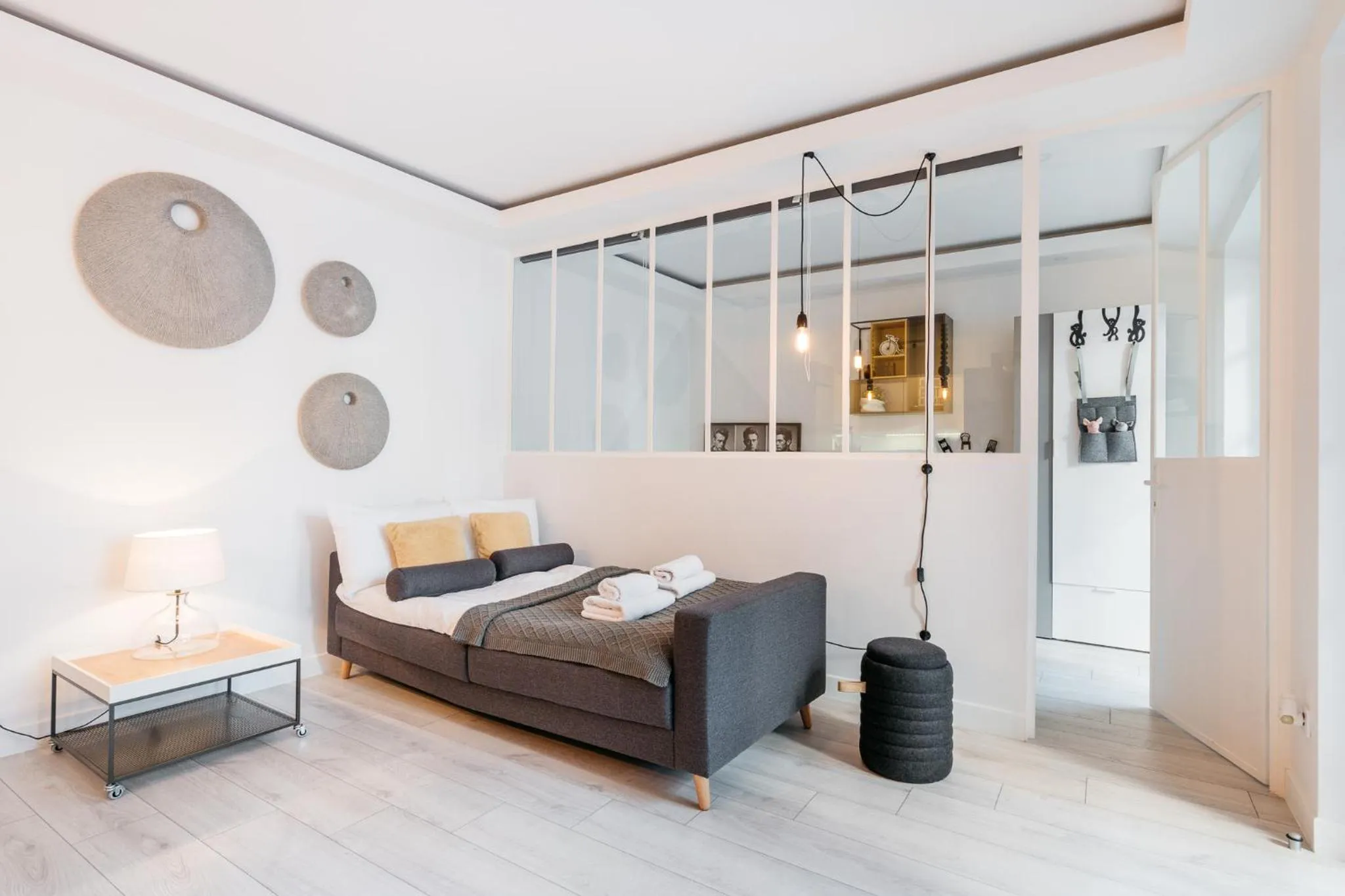 Living room in Downtown Apartment - LoftAffair