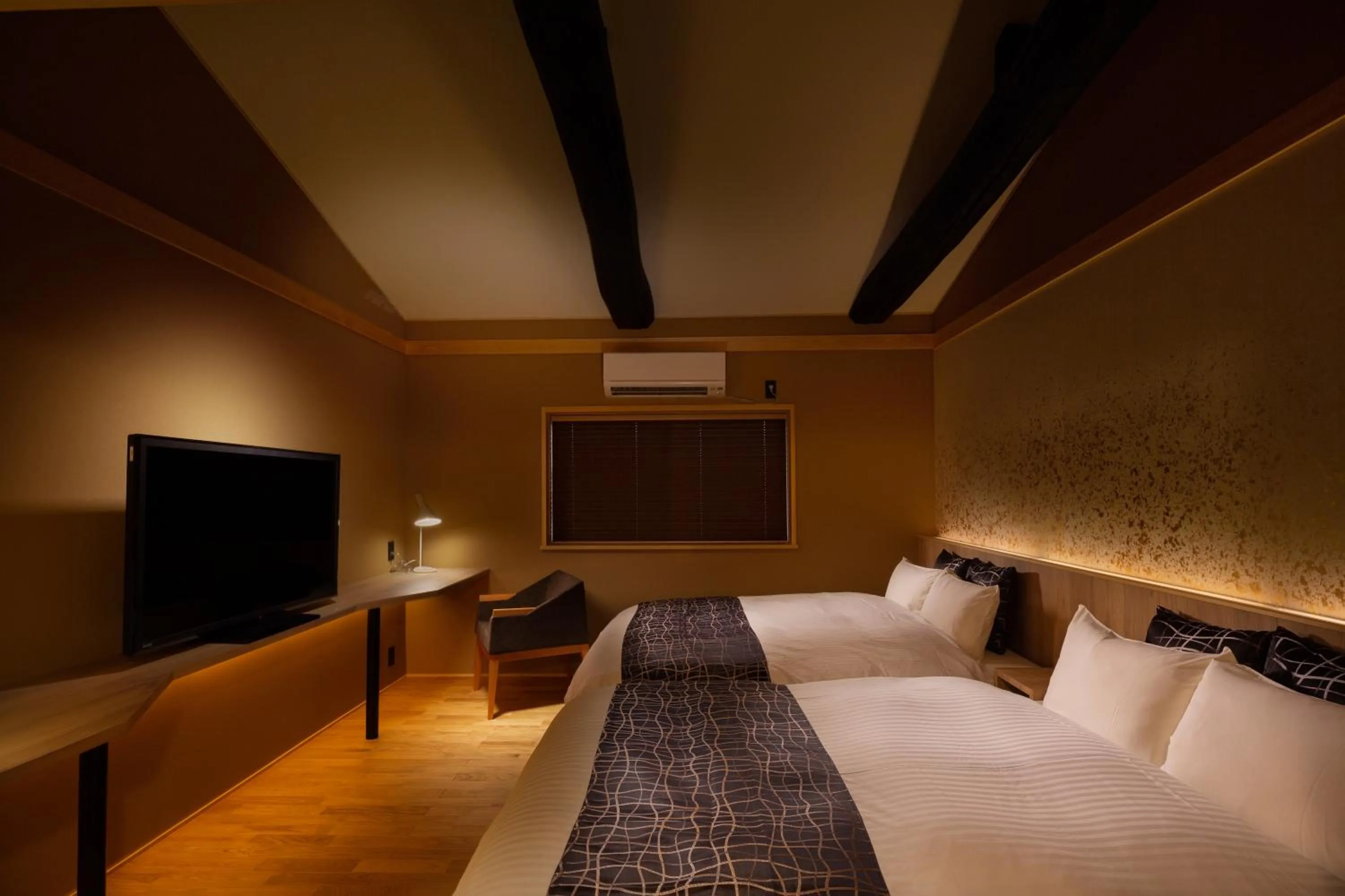 Bedroom, Bed in Tsumugi Sanjusangendo