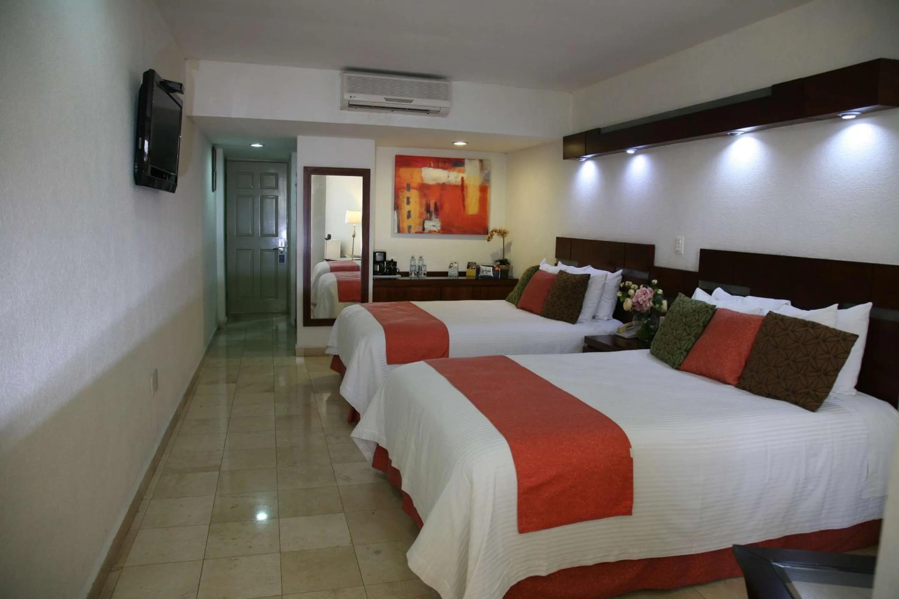 Photo of the whole room, Bed in Hotel Poza Rica Centro
