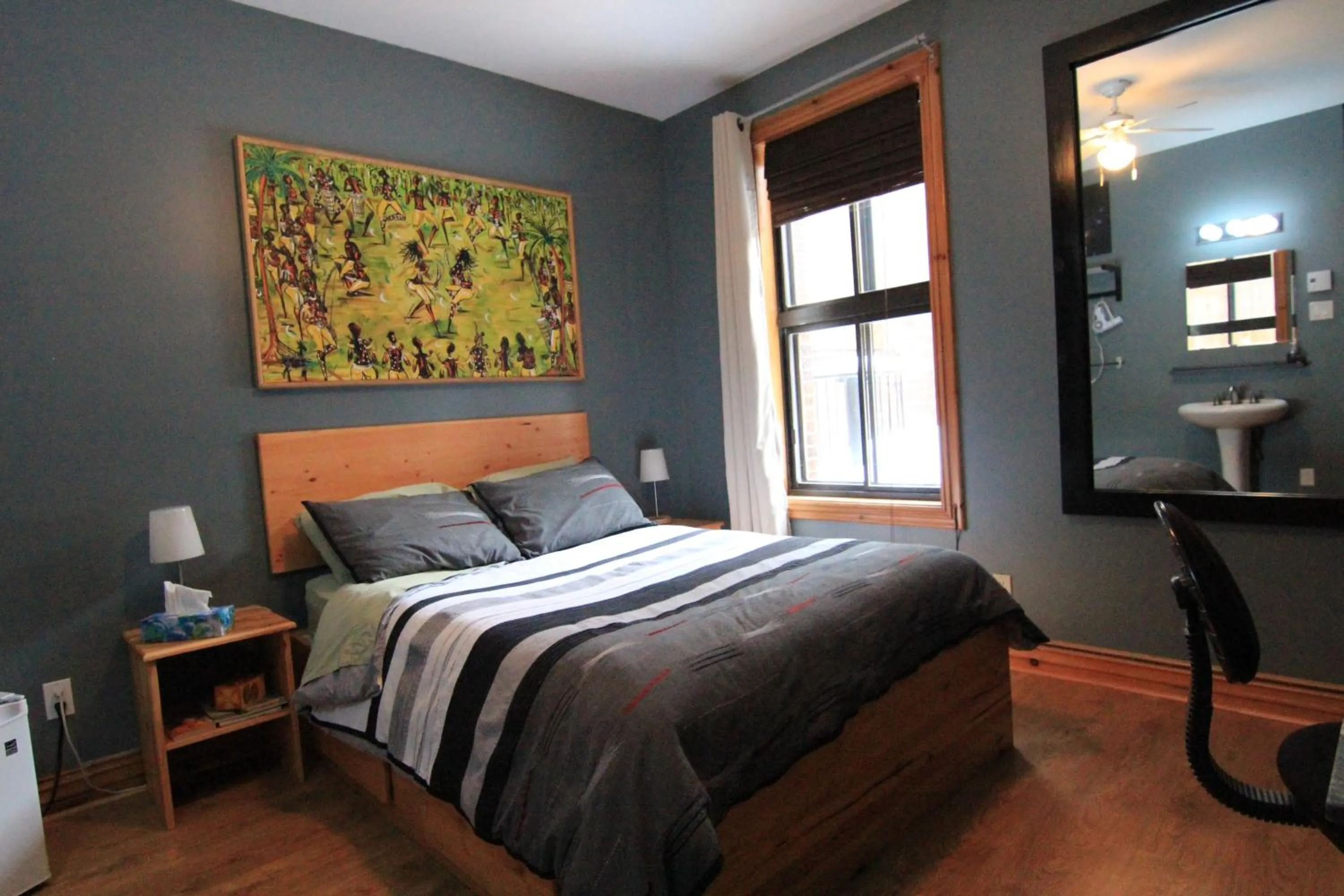 Bed in Gite L'Imprévu