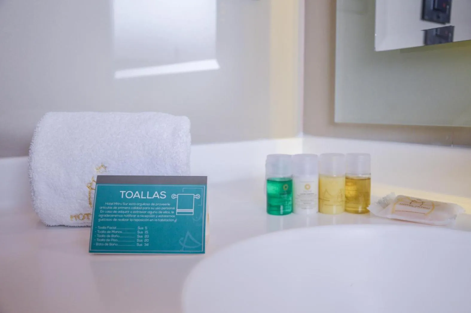 Bathroom in Hotel Mitru Sur