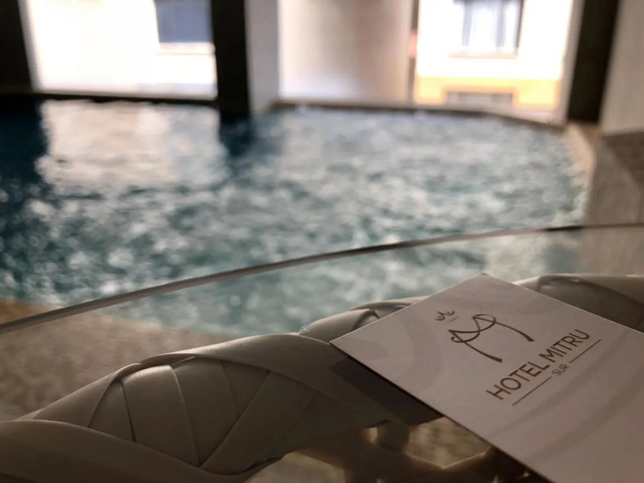 Swimming pool in Hotel Mitru Sur