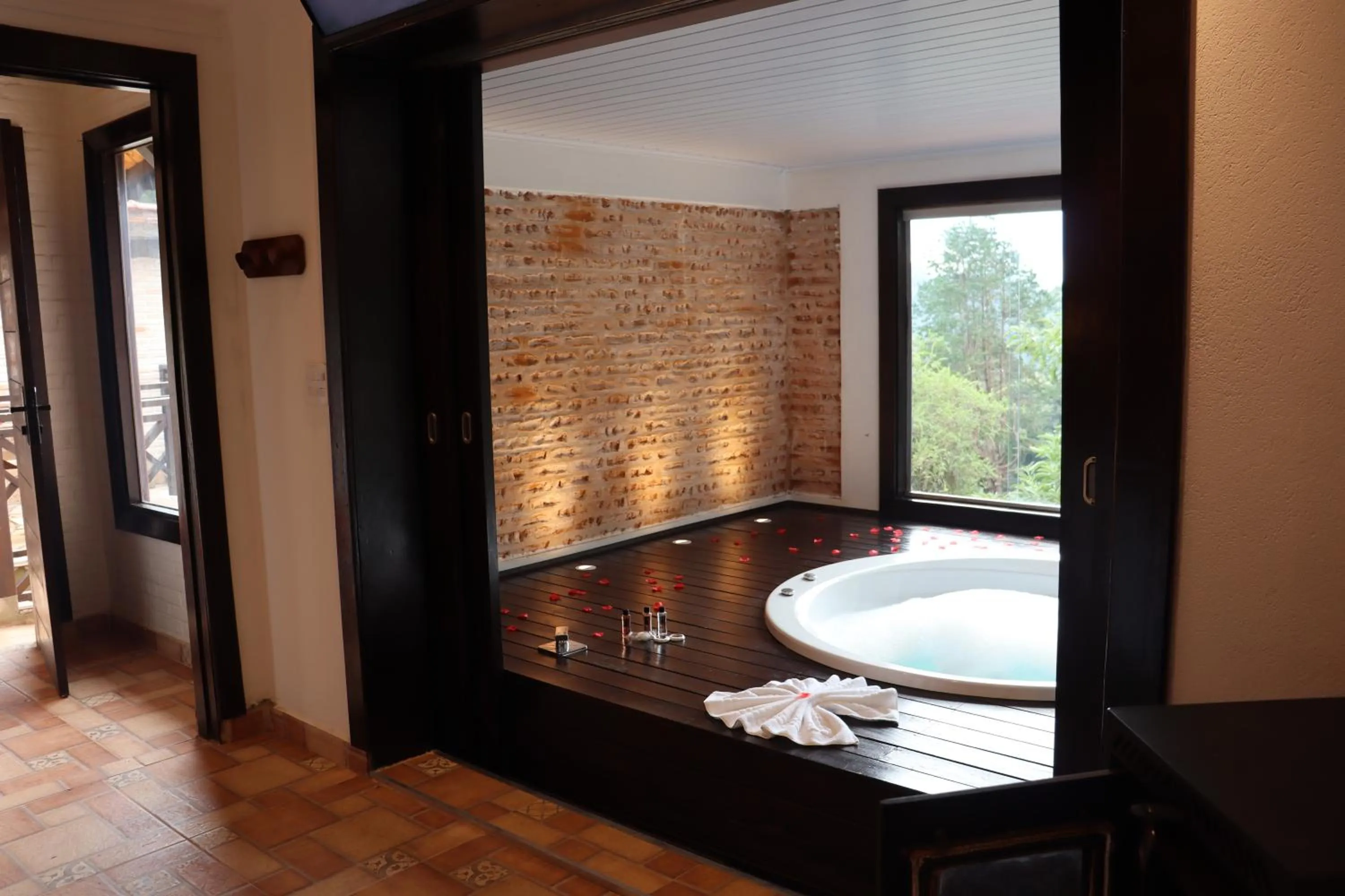 Hot Tub in Pousada Cantinho das Estrelas