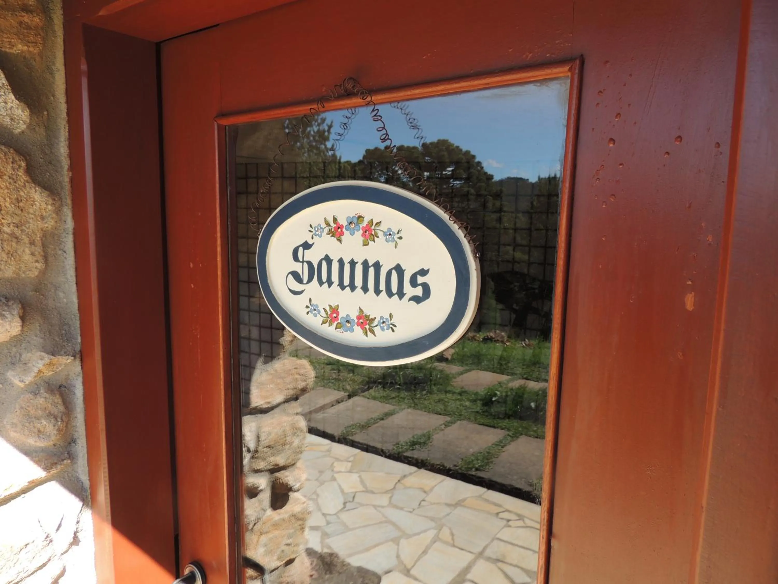 Sauna in Pousada Cantinho das Estrelas