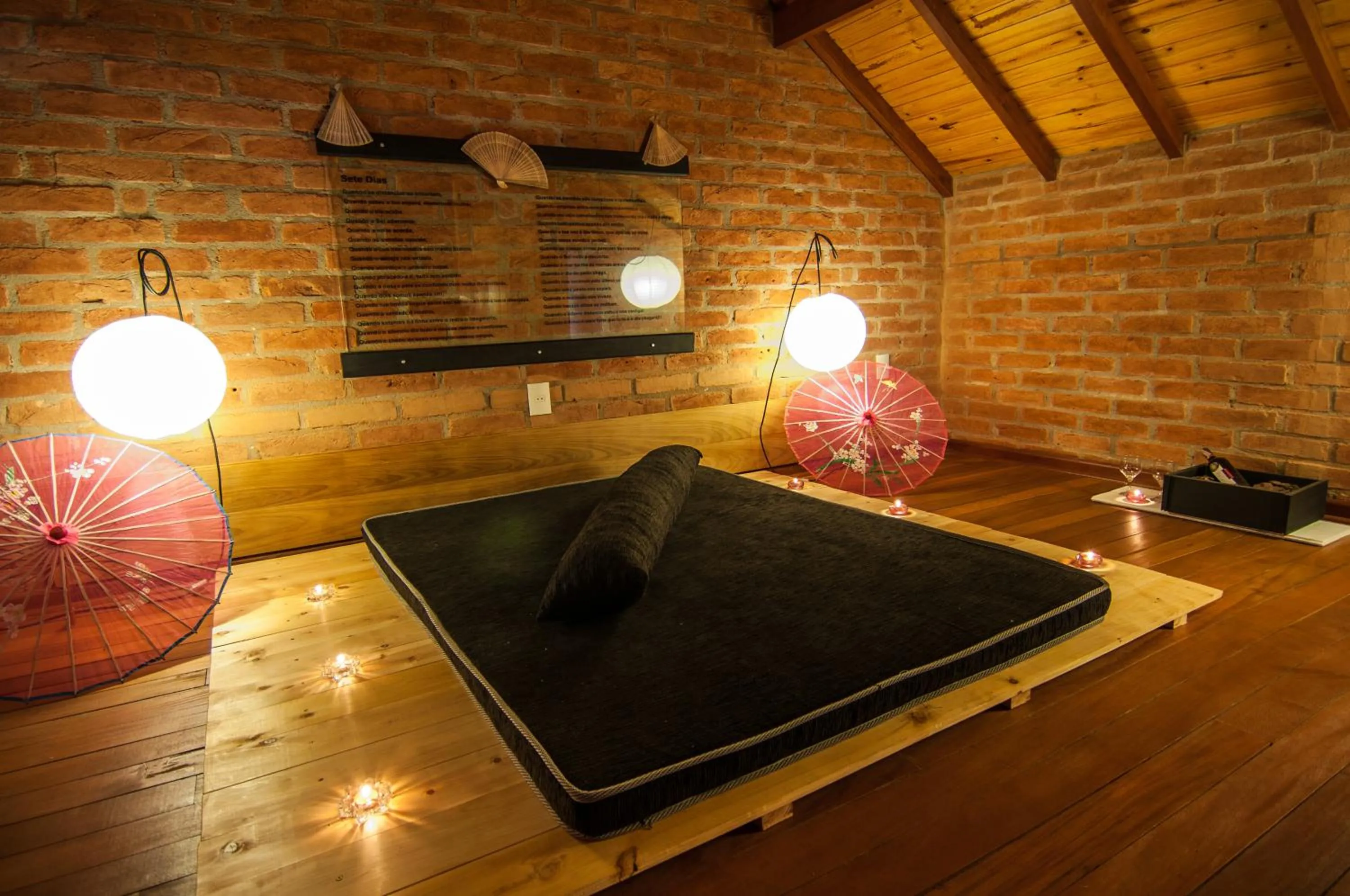 Living room in Pousada Cantinho das Estrelas