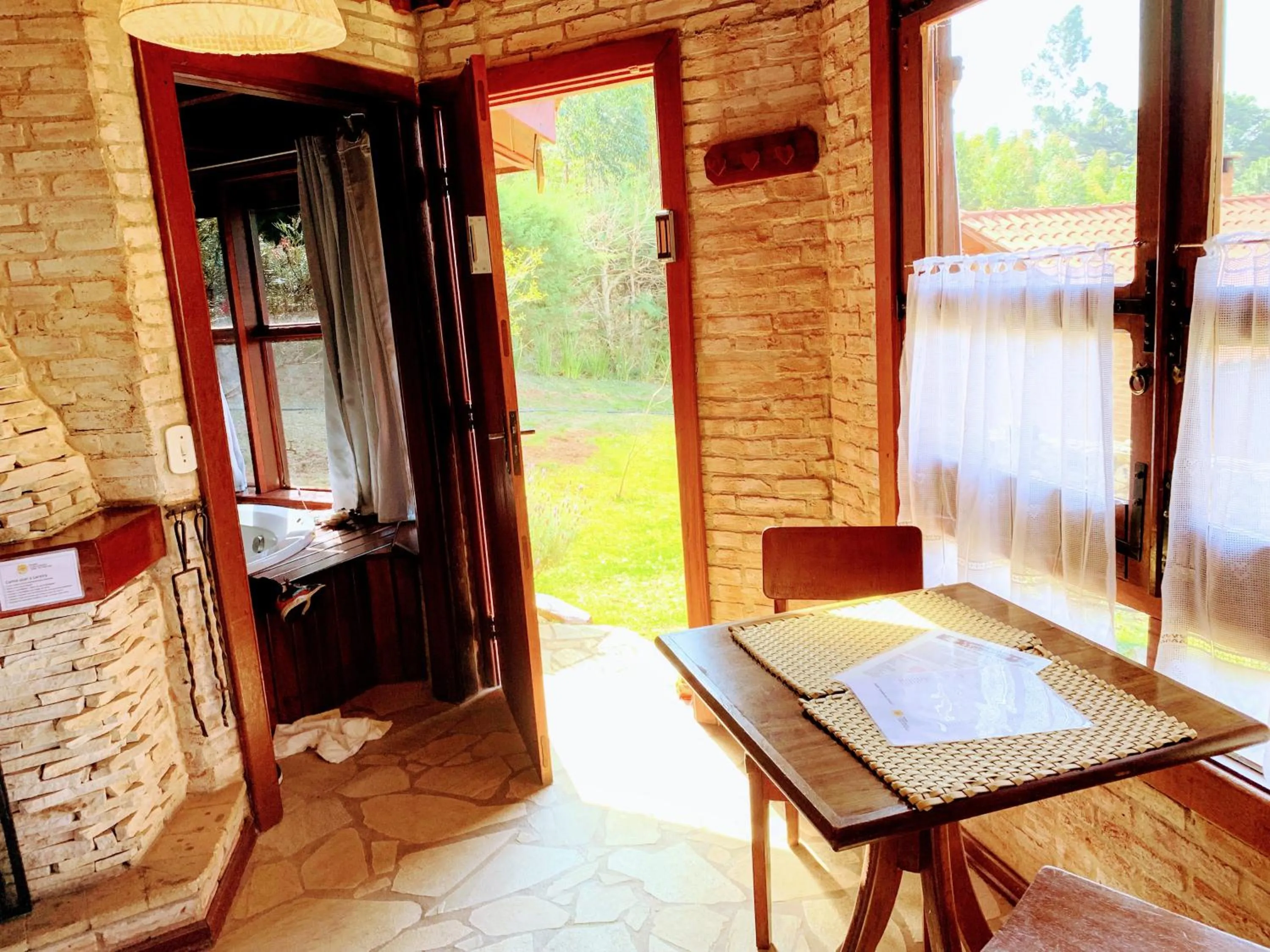 Patio in Pousada Cantinho das Estrelas