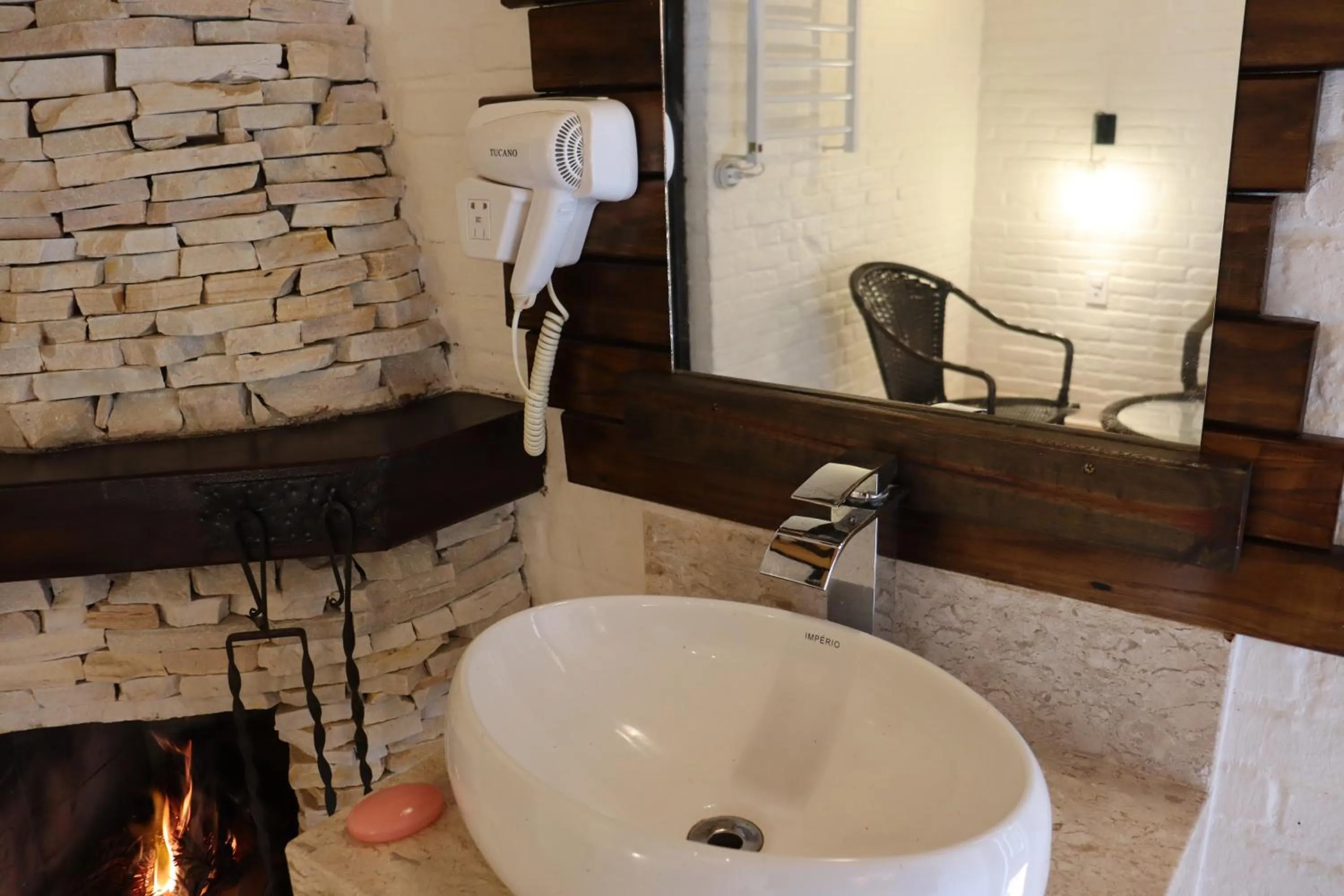 towels in Pousada Cantinho das Estrelas