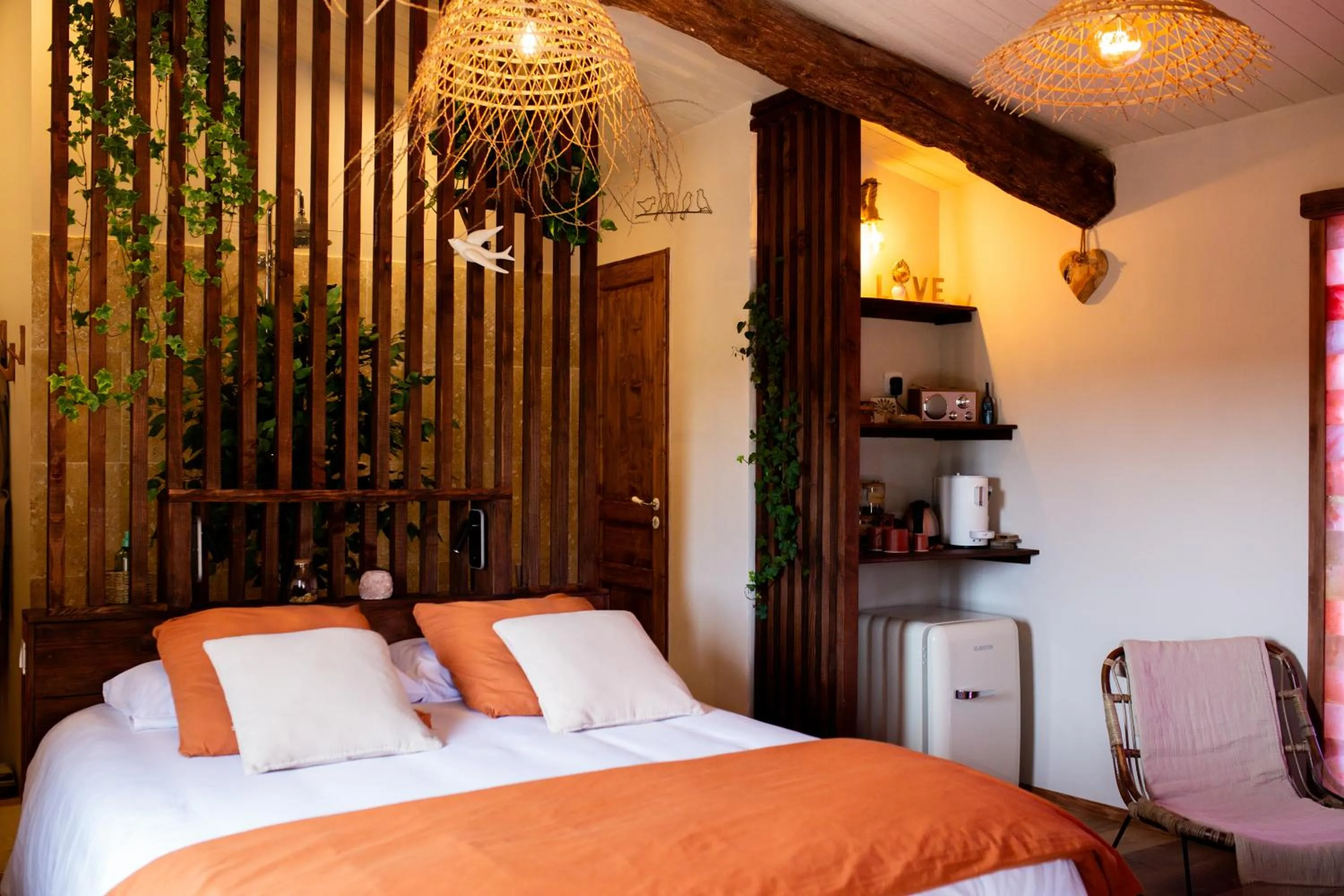 Bed in Mas de l'Amme