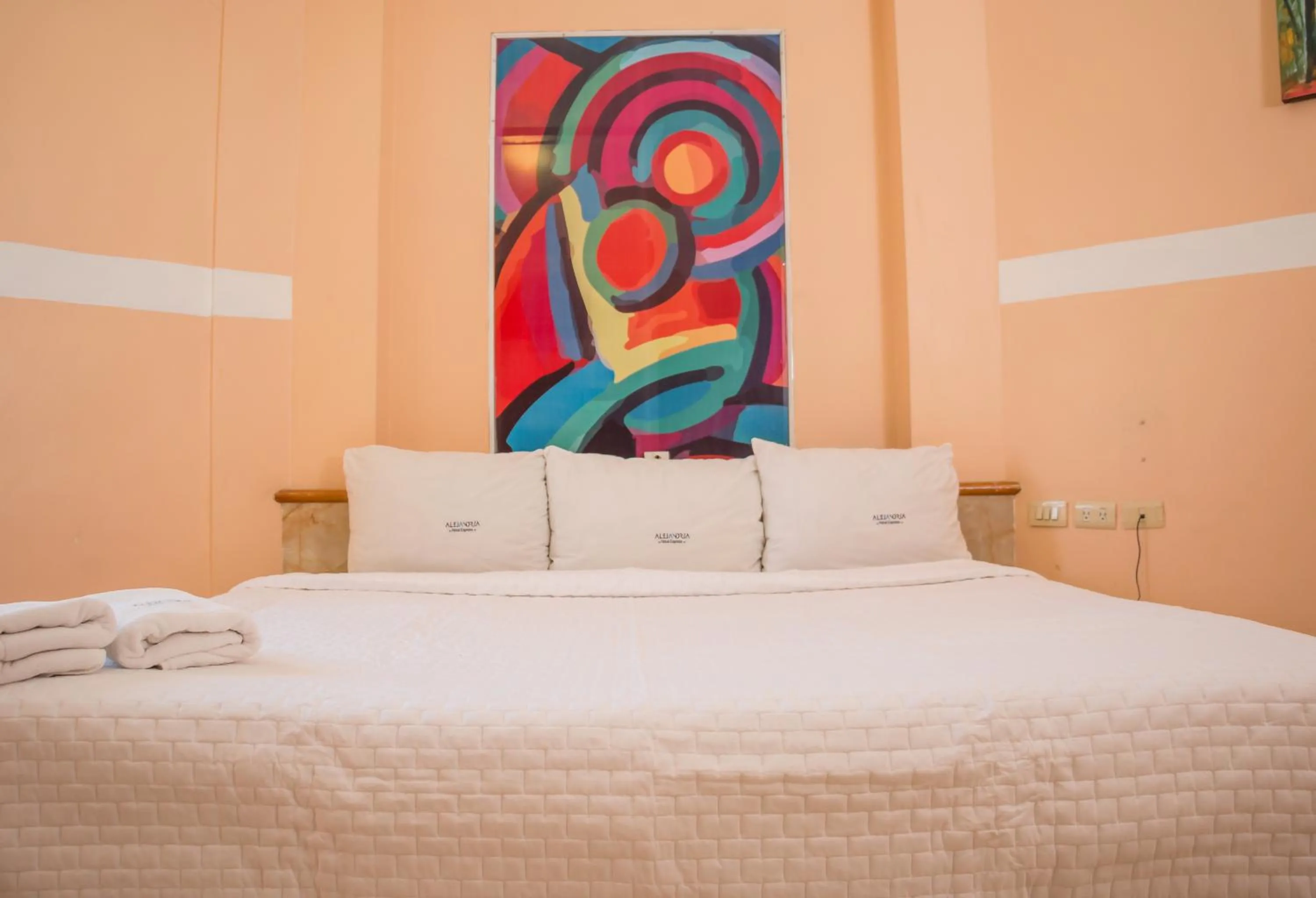 Bed in Hotel Express Alejandría