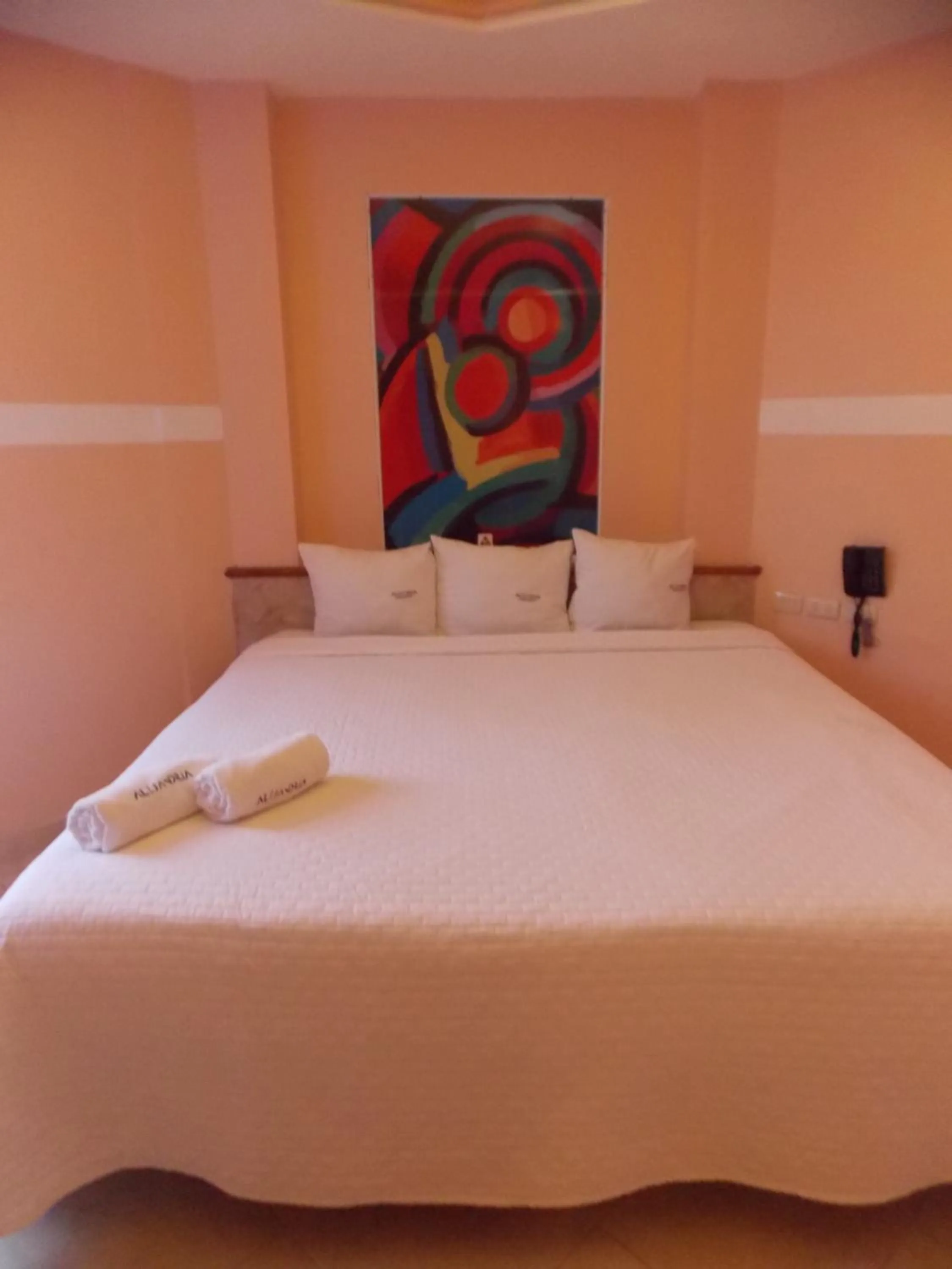 Bed in Hotel Express Alejandría