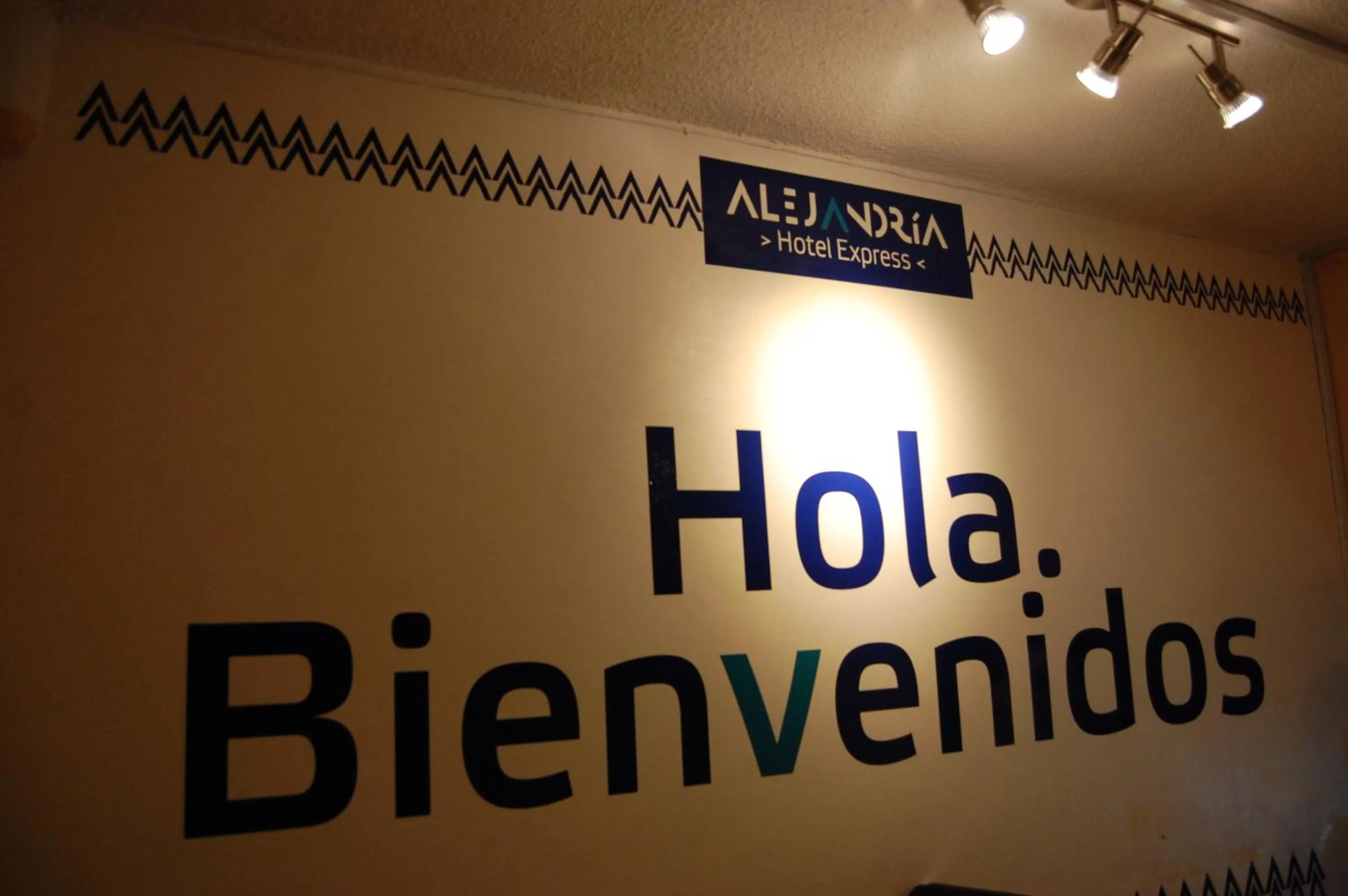 Lobby or reception in Hotel Express Alejandría